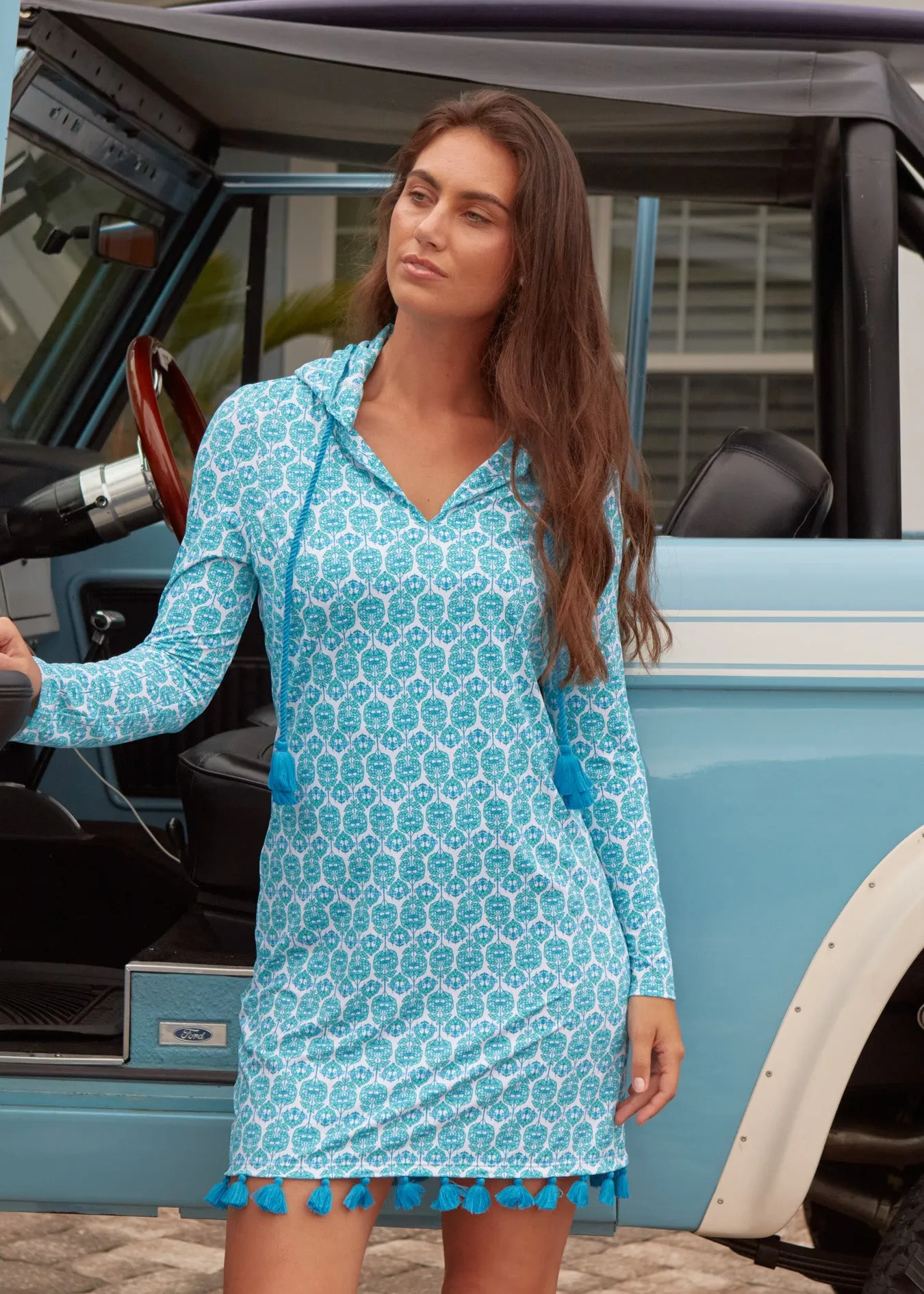 Rosebay Hooded Cover Up sold by Cabana Life