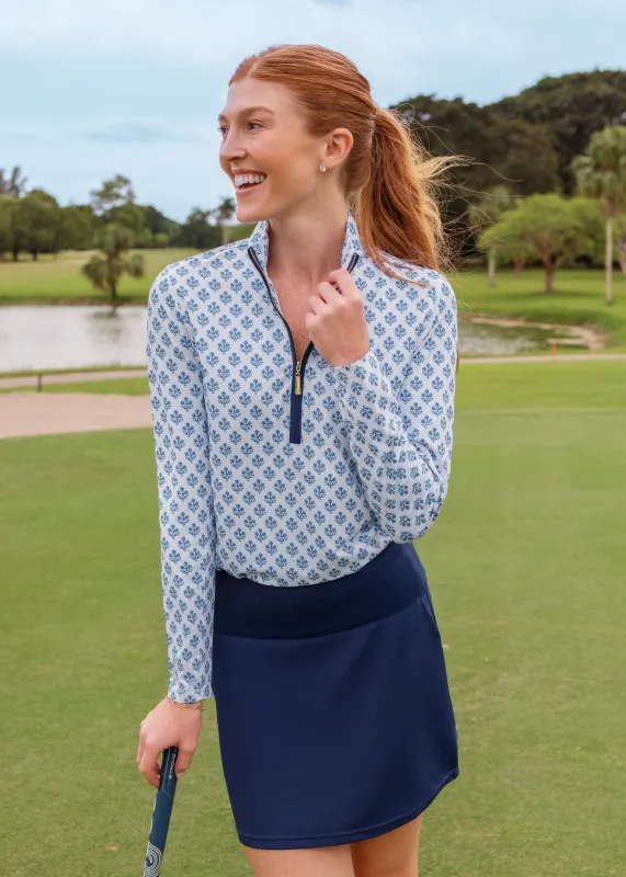 Harbor 1/4 Zip Sport Top made by Cabana Life