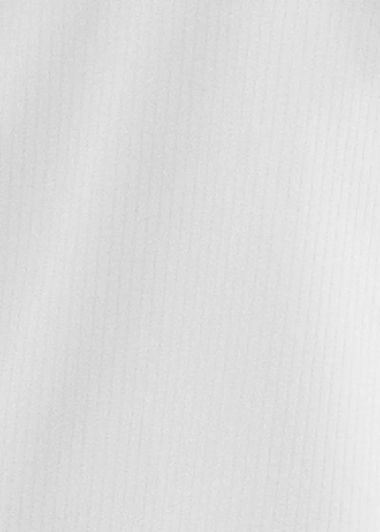 White Ribbed Sleeveless Sport Top sold by Cabana Life product image thumbnail 3