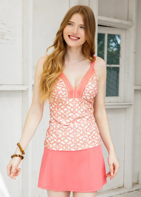Sample - Coral Classic Swim Skirt made by Cabana Life