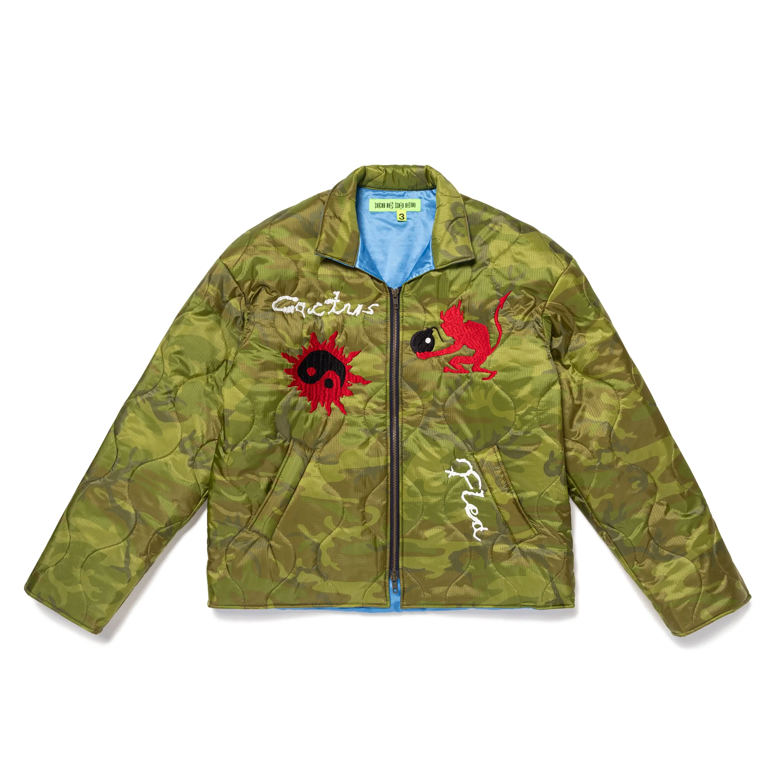 FLEA RACING CAMO JACKET sold by Cactus Plant Flea Market