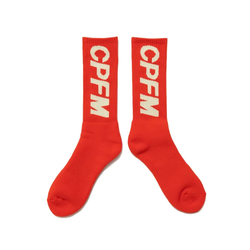 CPFM RED TUBE SOCK sold by Cactus Plant Flea Market