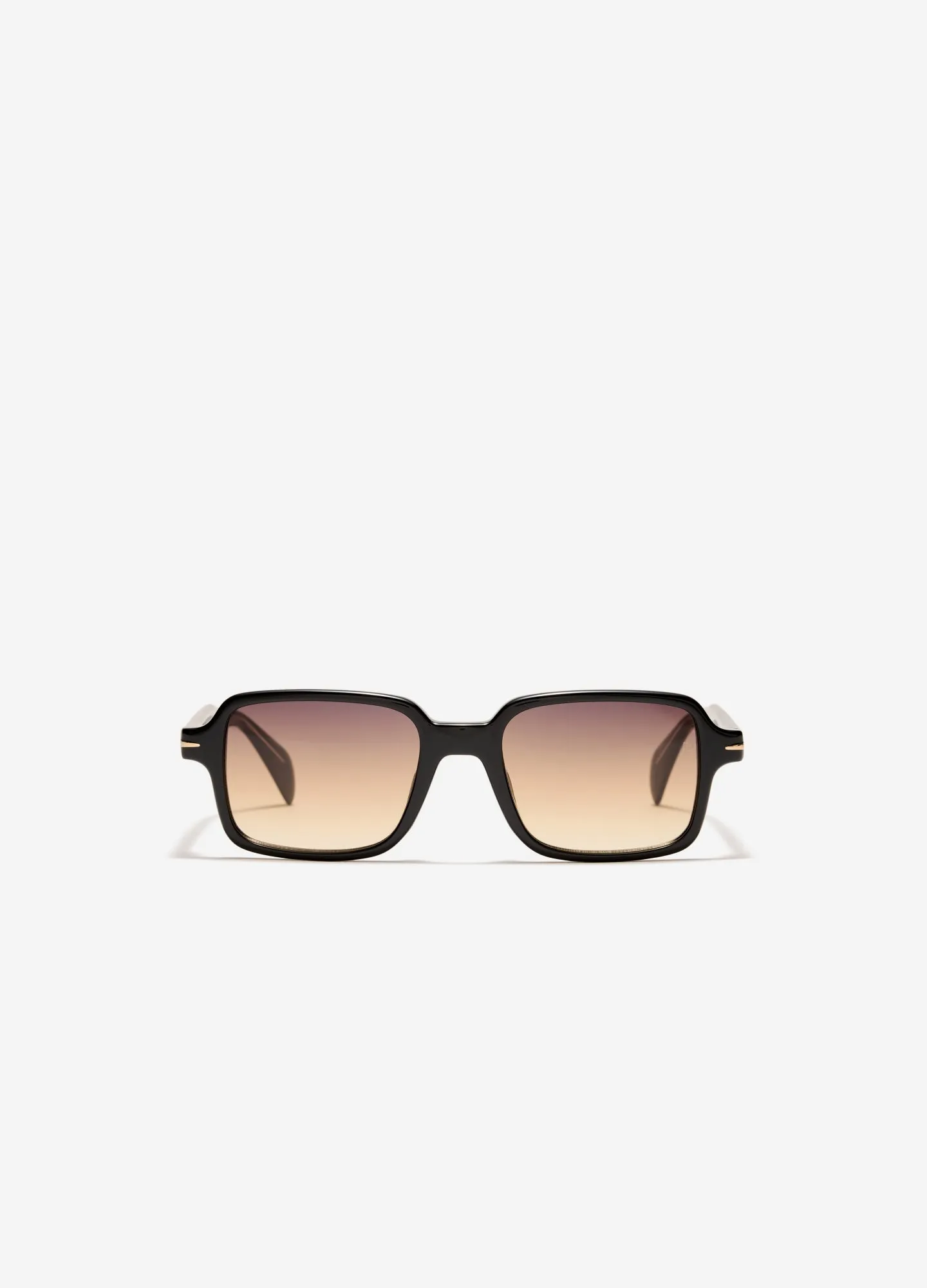 David Beckham Square Frame Sunglasses Black sold by Calibre