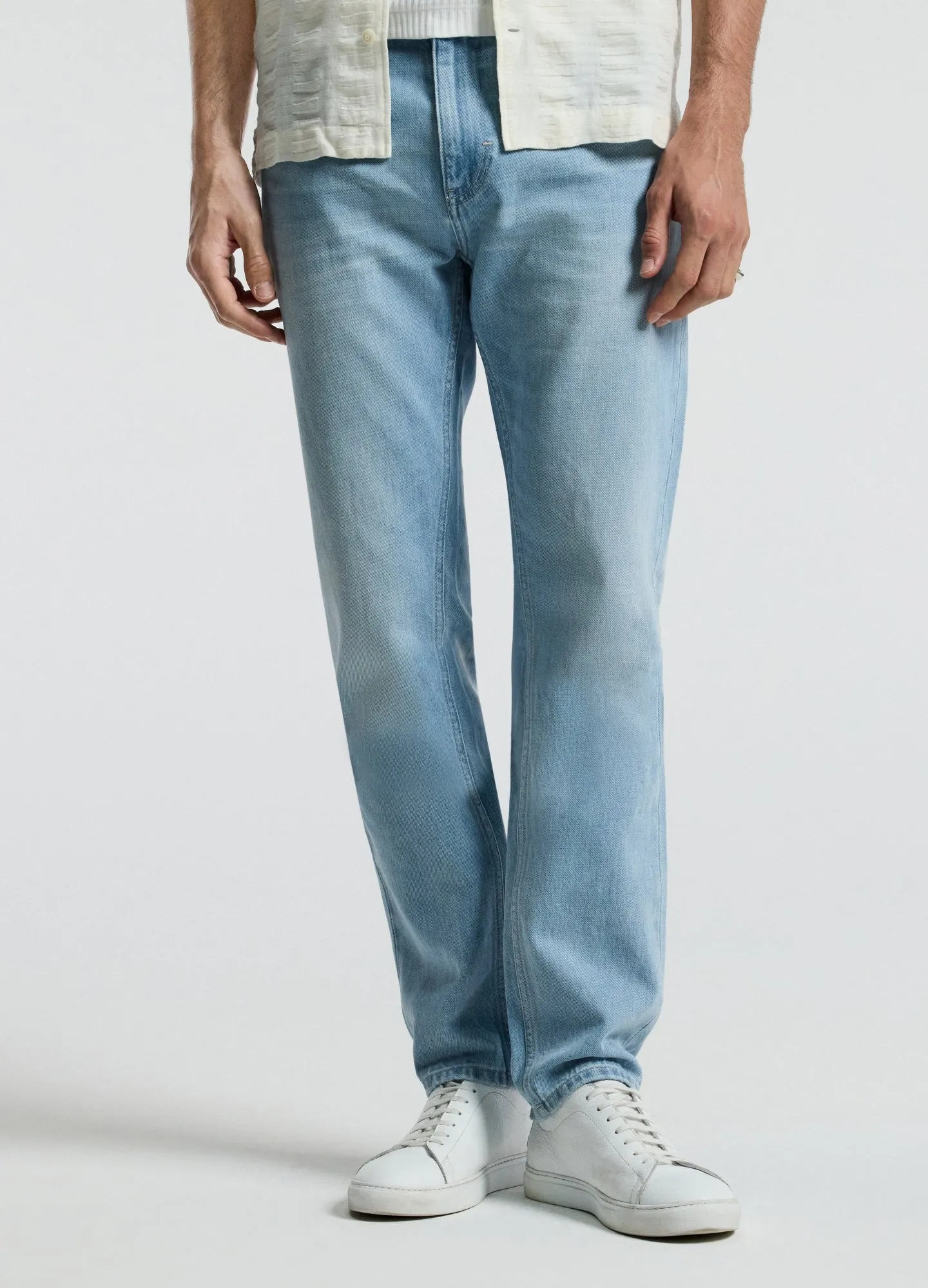 Slim Bleached Jeans Blue sold by Calibre product image thumbnail 3