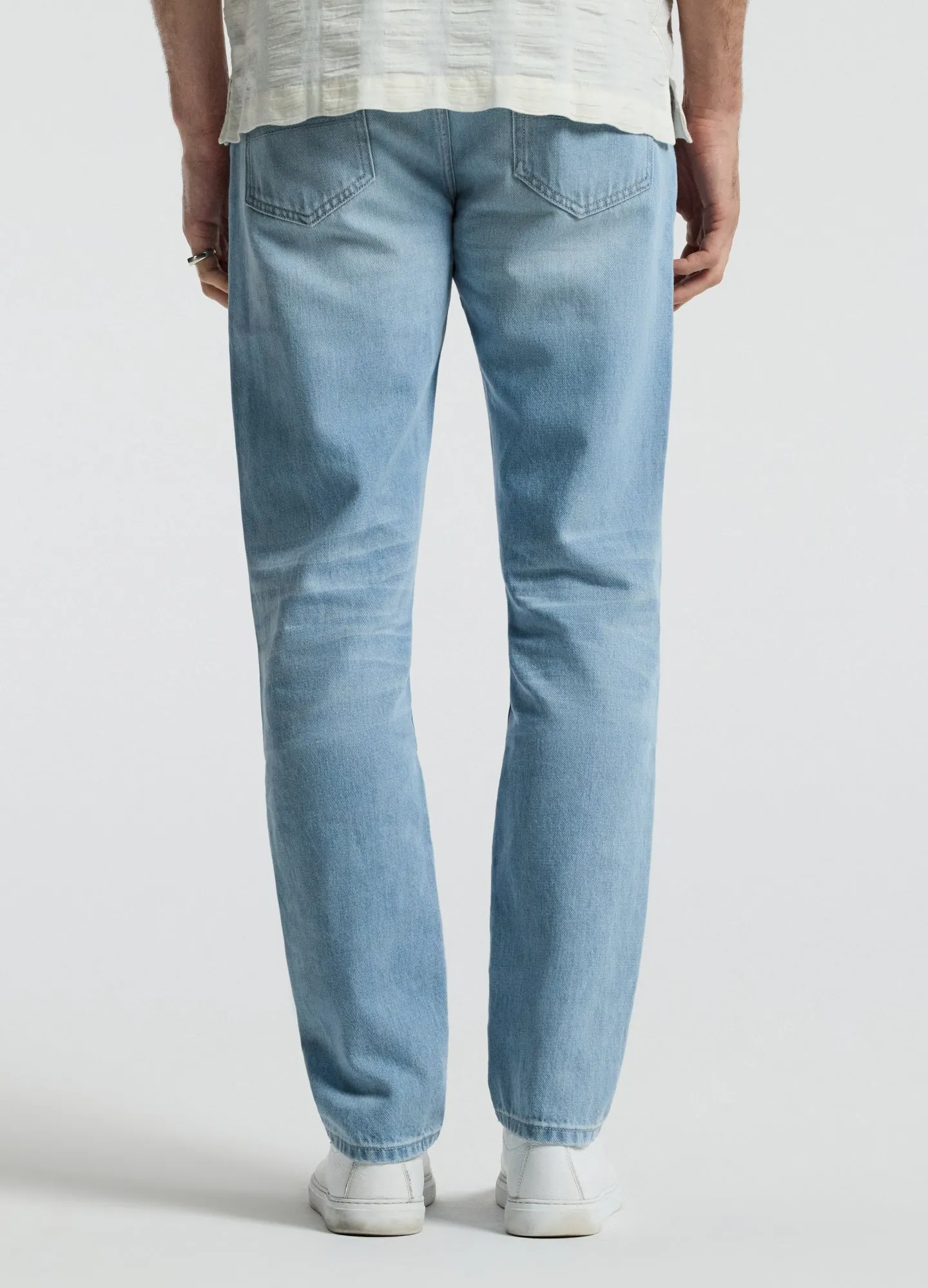 Slim Bleached Jeans Blue sold by Calibre product image thumbnail 4