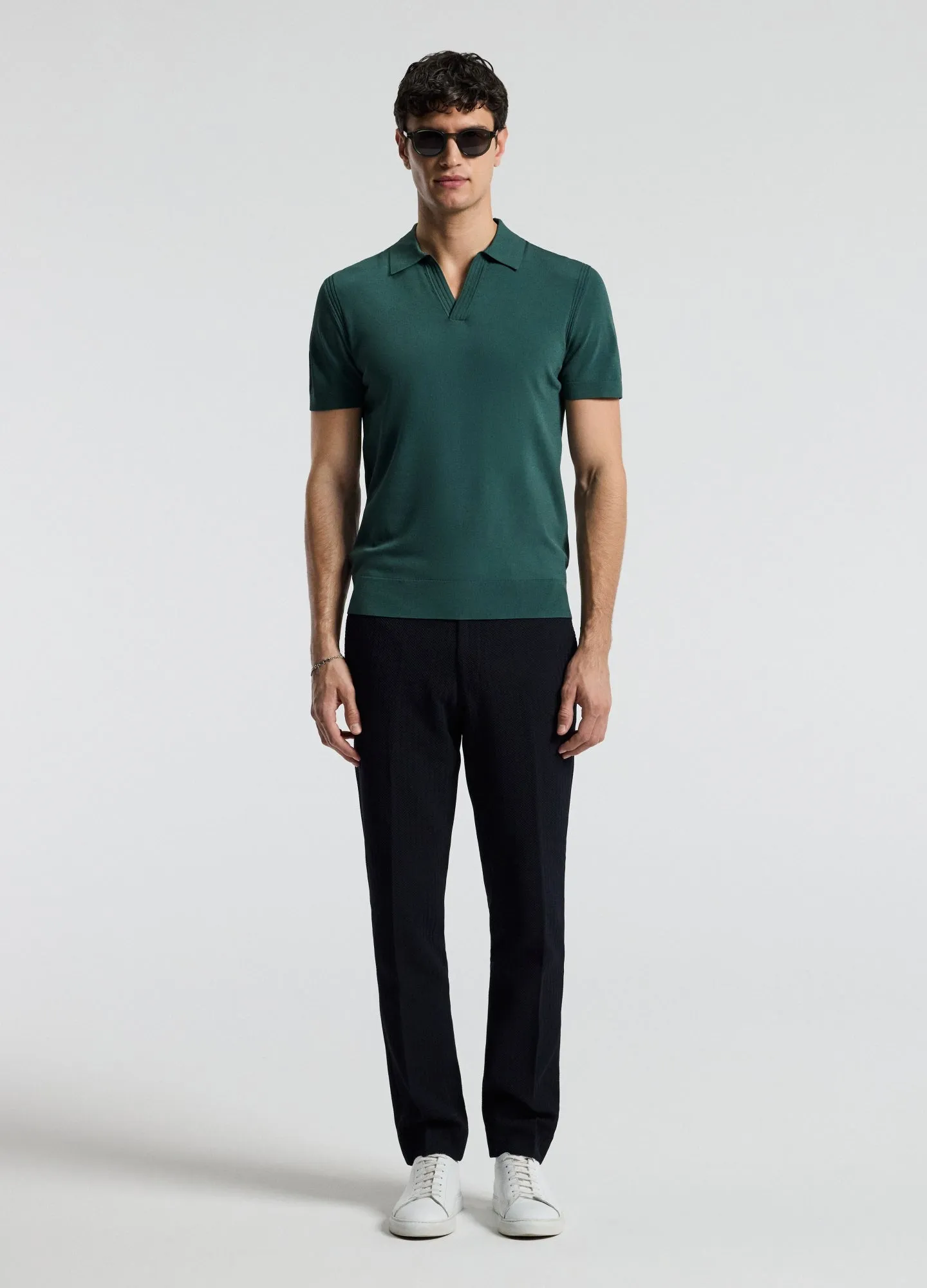 Tech Shoulder Trim Polo Sea Green sold by Calibre product image thumbnail 2
