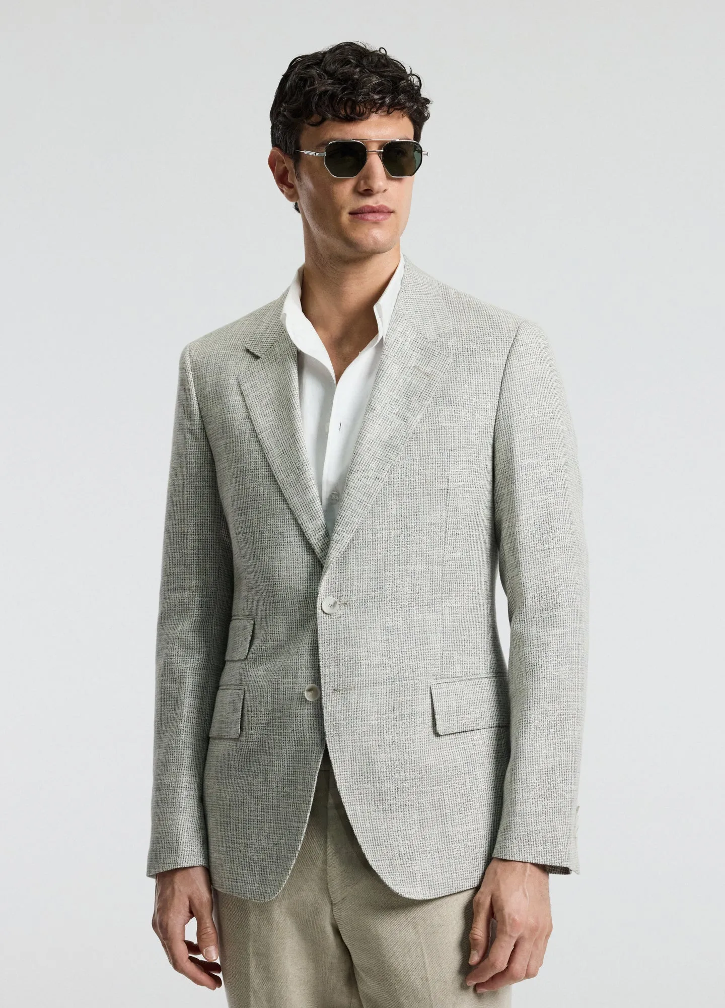 Flecked Blazer Silver sold by Calibre product image thumbnail 3