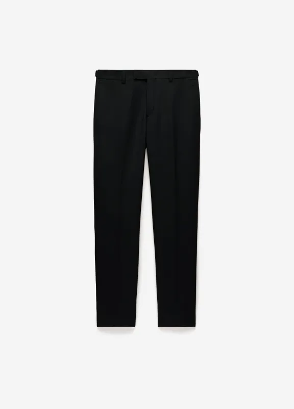 Tab Detail Wool Pants Black sold by Calibre