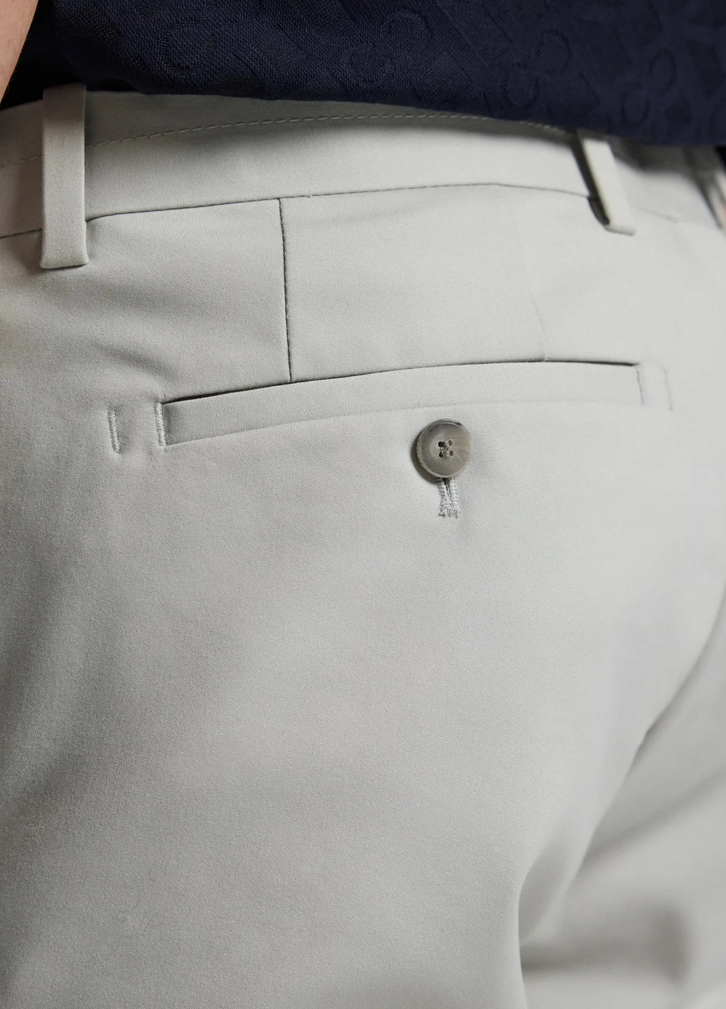 Tech Cotton Stretch Slim Pant Salt sold by Calibre product image thumbnail 4