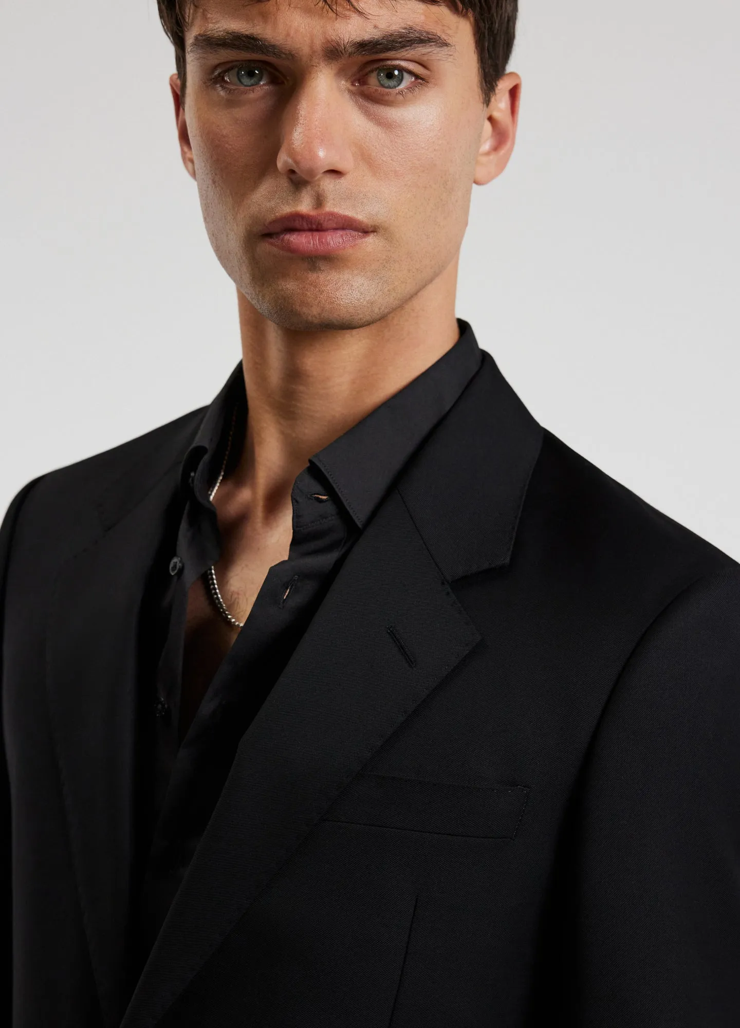 Wool Suit Jacket Black sold by Calibre product image thumbnail 4