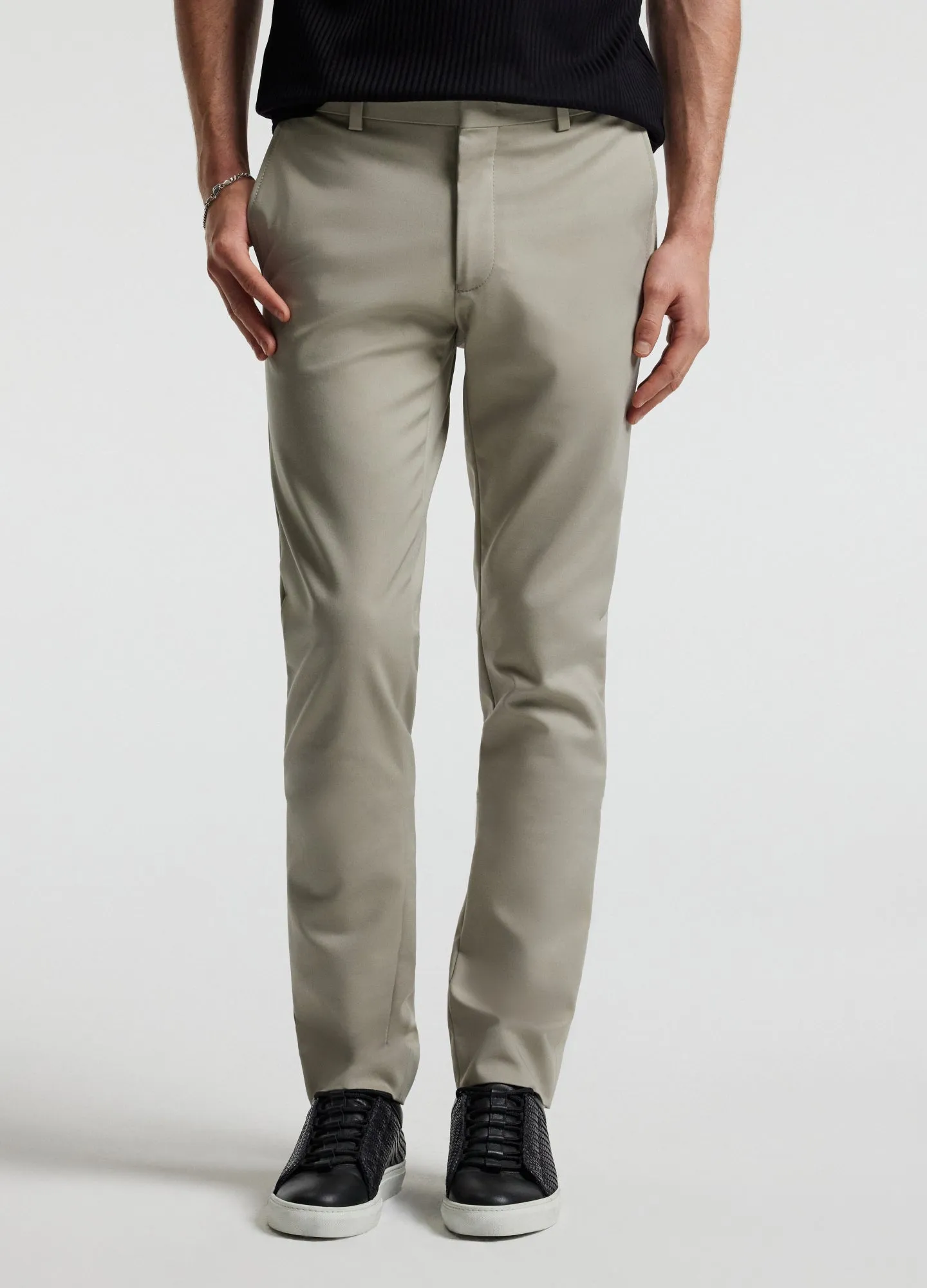 Tech Cotton Stretch Slim Pant Stone sold by Calibre product image thumbnail 3