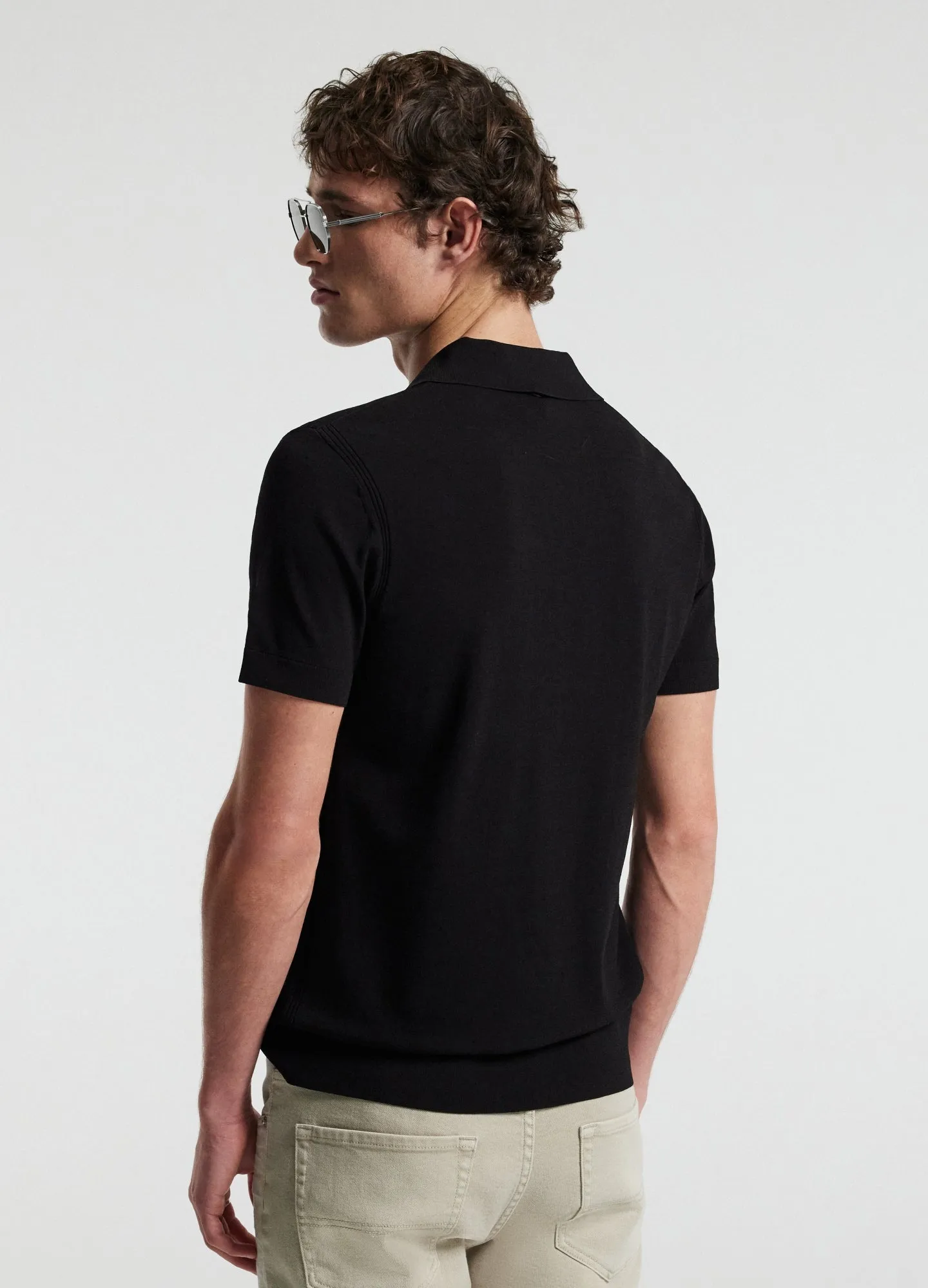 Tech Shoulder Trim Polo Black sold by Calibre product image thumbnail 5