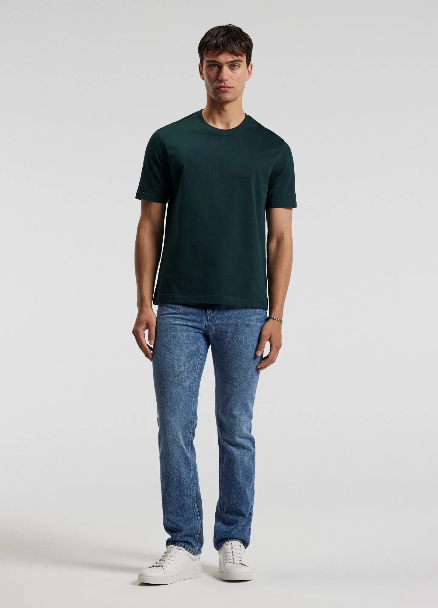 Relaxed Crew T-Shirt Bottle Green sold by Calibre product image thumbnail 2