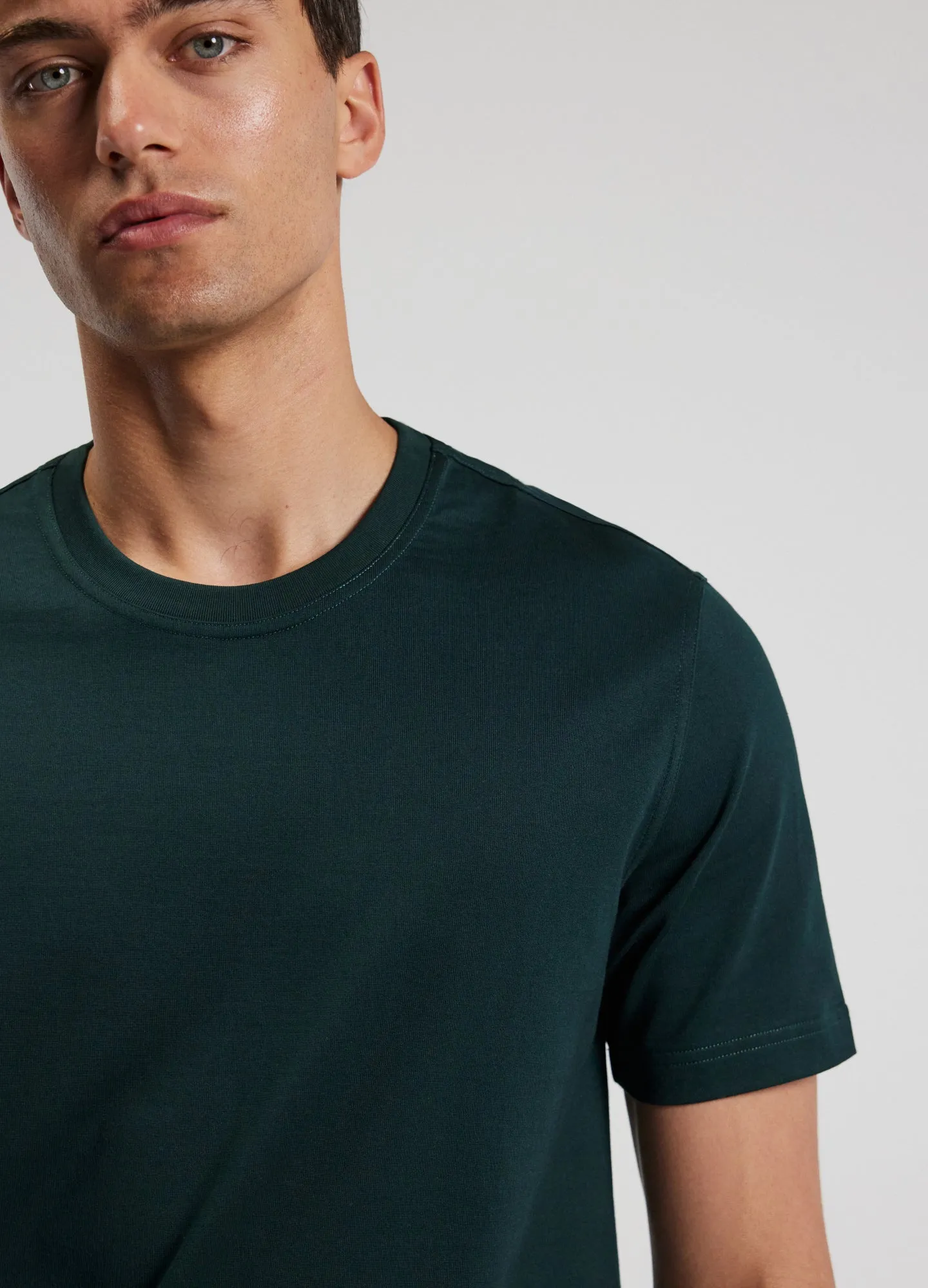Relaxed Crew T-Shirt Bottle Green sold by Calibre product image thumbnail 4
