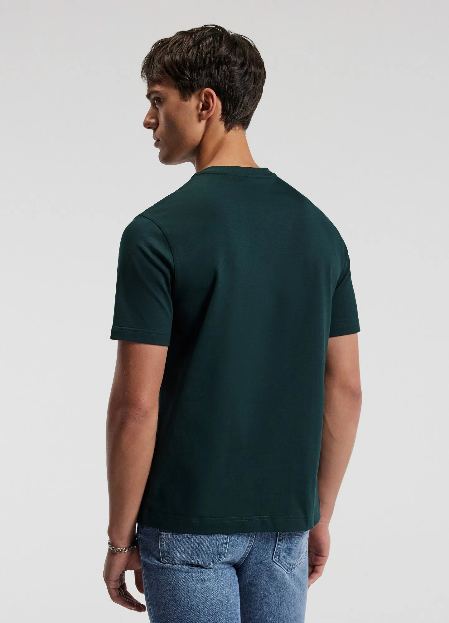 Relaxed Crew T-Shirt Bottle Green sold by Calibre product image thumbnail 5
