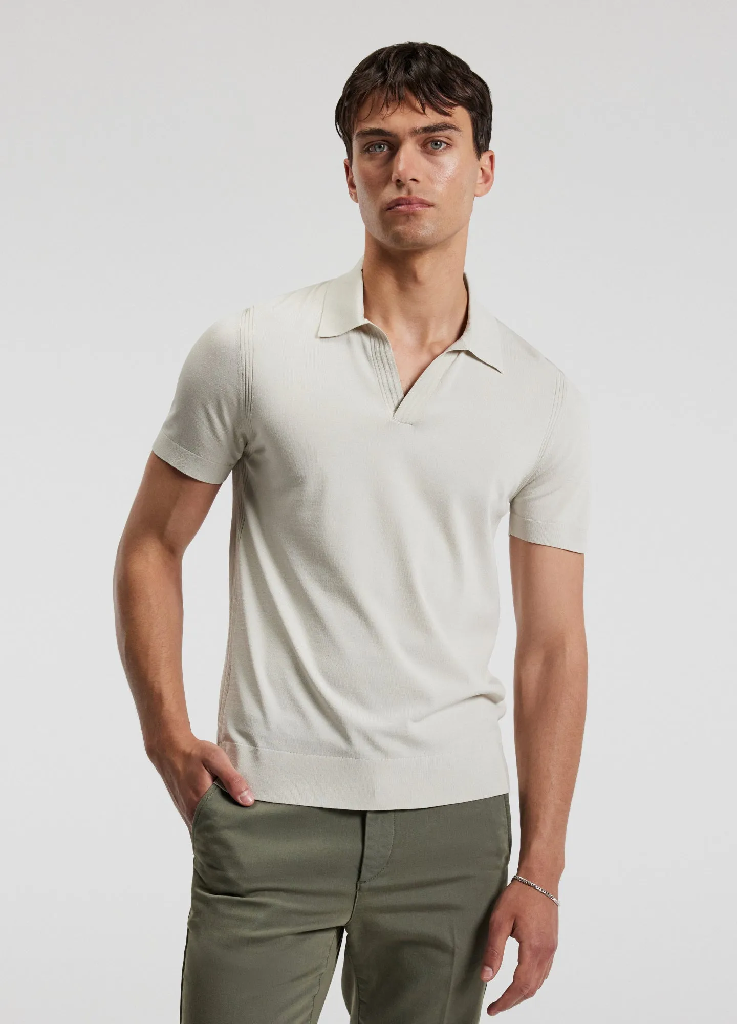 Tech Shoulder Trim Polo Salt sold by Calibre product image thumbnail 3