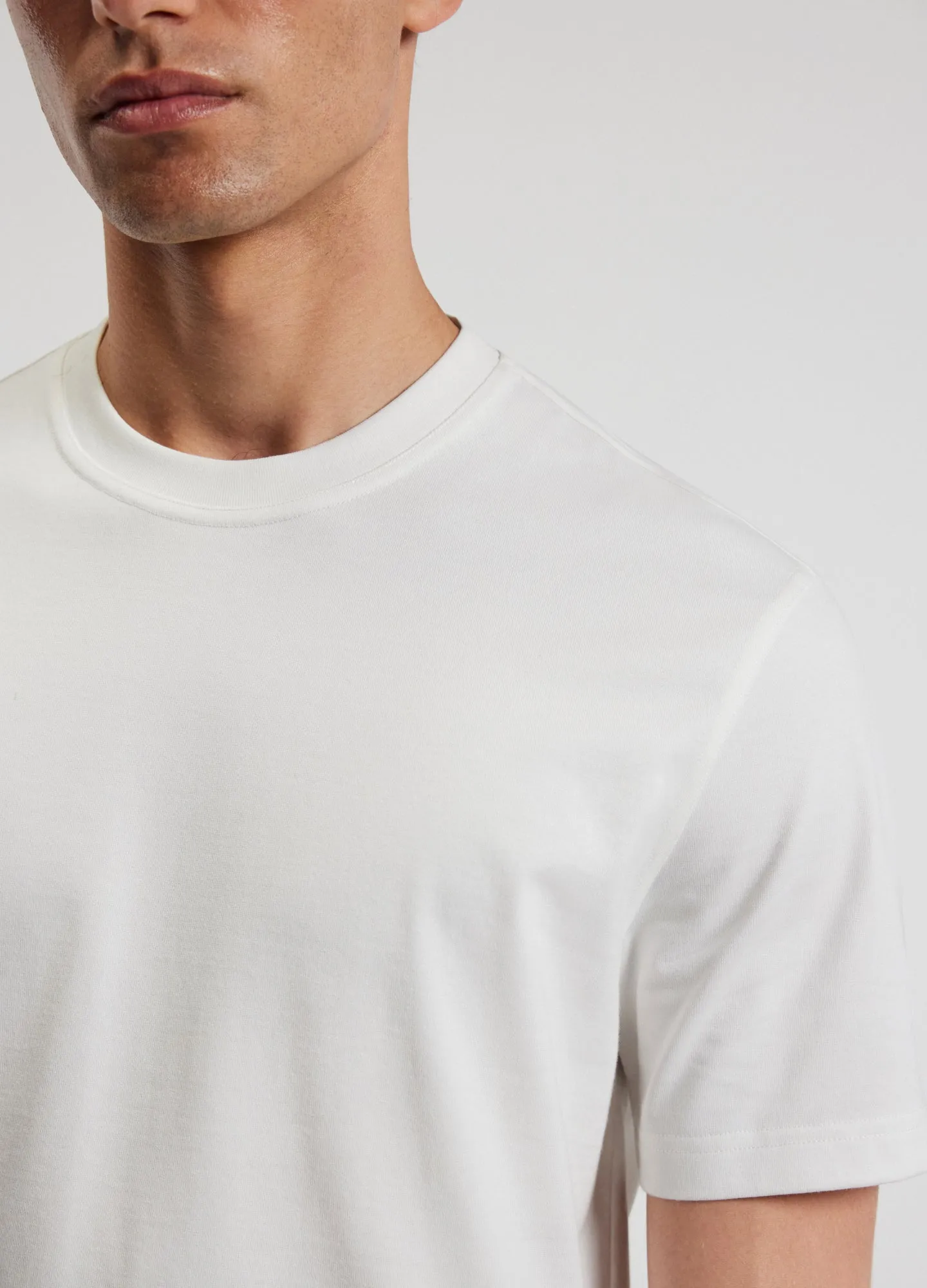 Relaxed Crew T-Shirt Off White sold by Calibre product image thumbnail 4