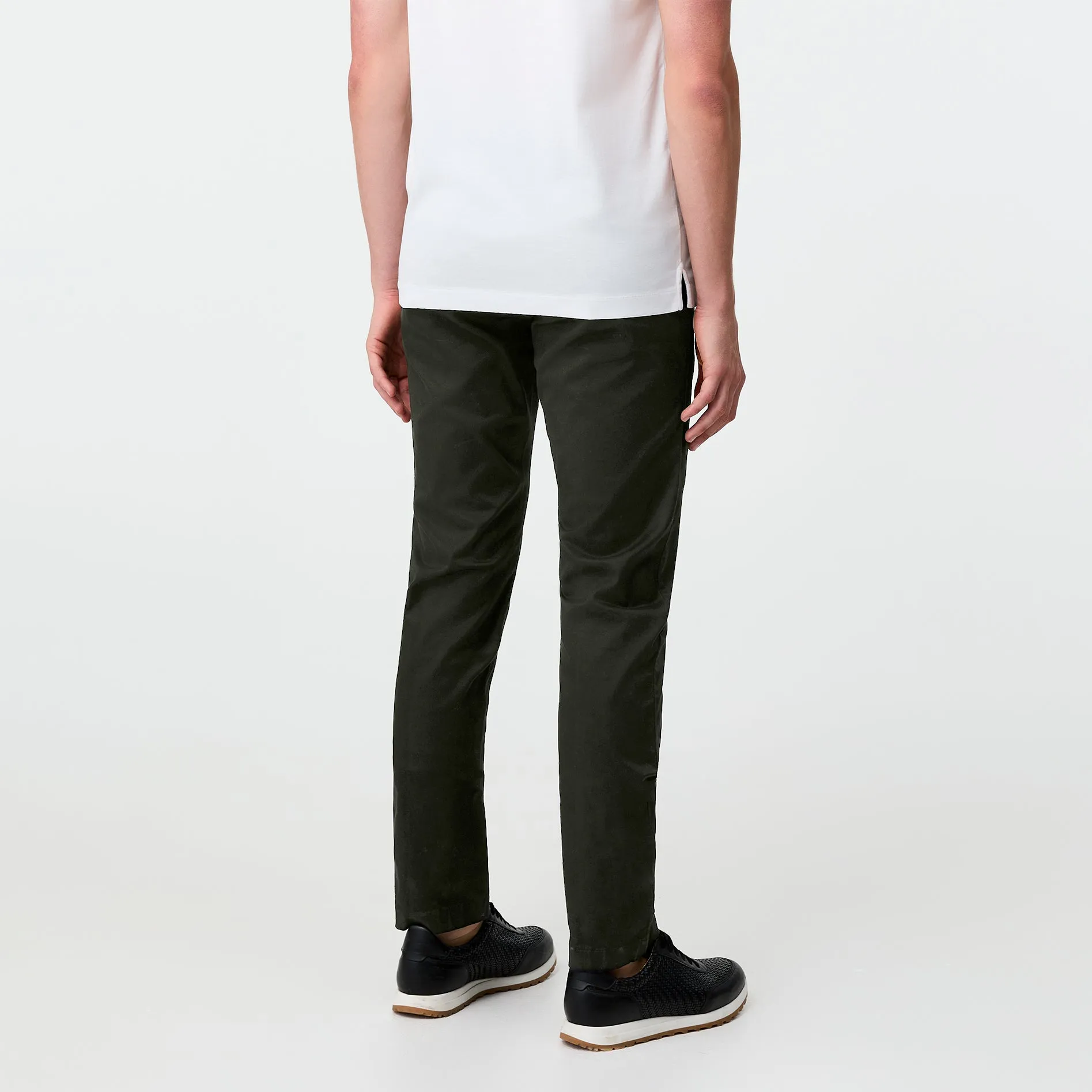 Tech Cotton Stretch Slim Pant Olive sold by Calibre product image thumbnail 5