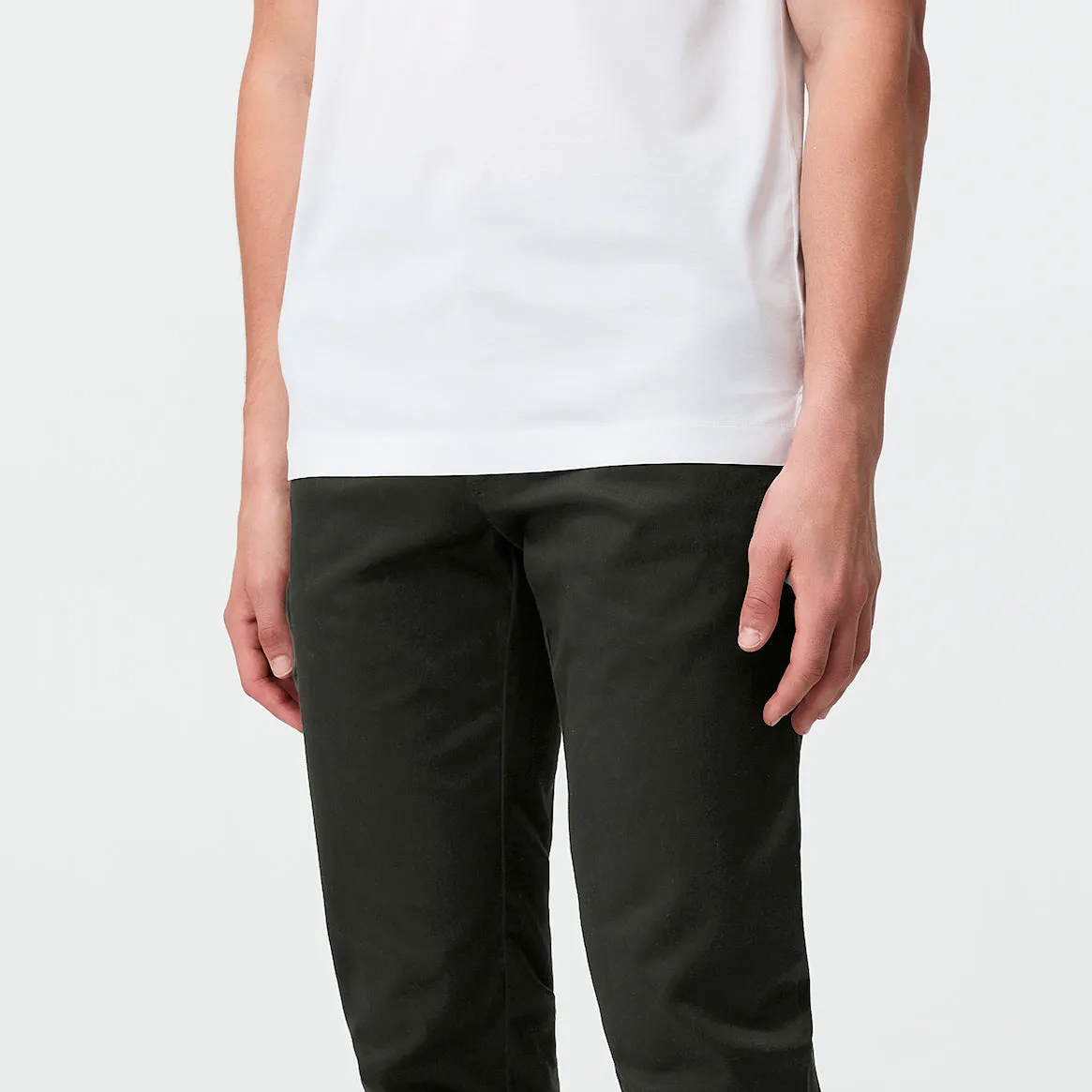 Tech Cotton Stretch Slim Pant Olive sold by Calibre product image thumbnail 3
