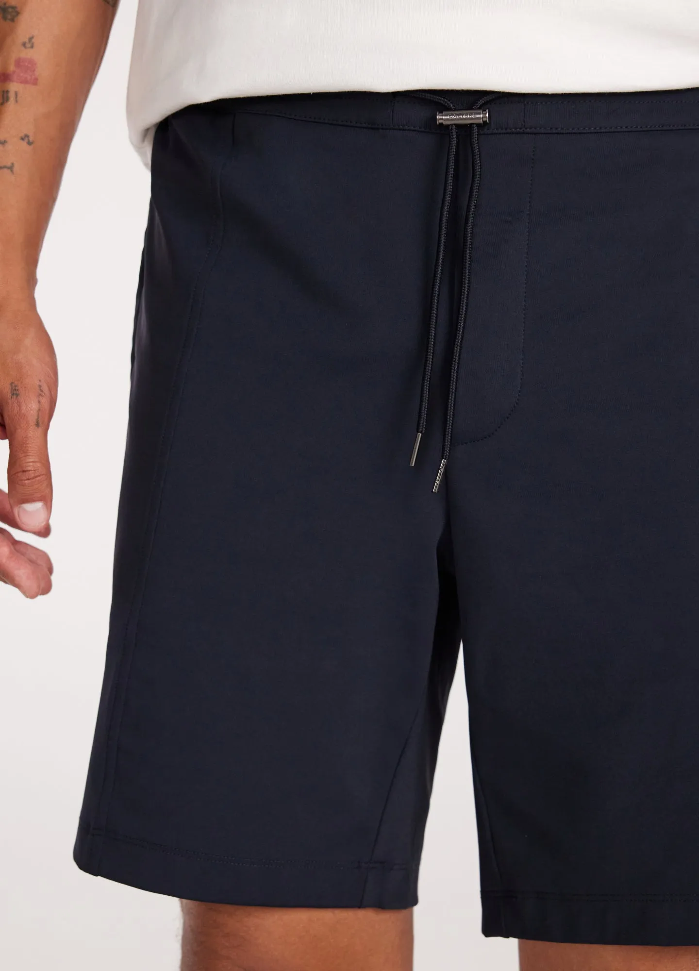 Tech Sweat Shorts Navy sold by Calibre product image thumbnail 4