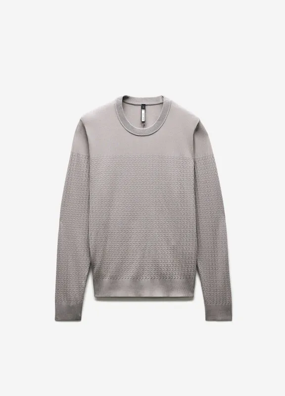 High Tech Crew Sweater Ash sold by Calibre