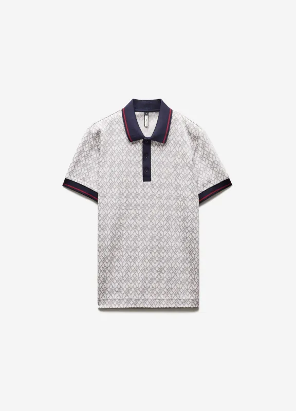 Monogram Jacquard Polo Silver sold by Calibre