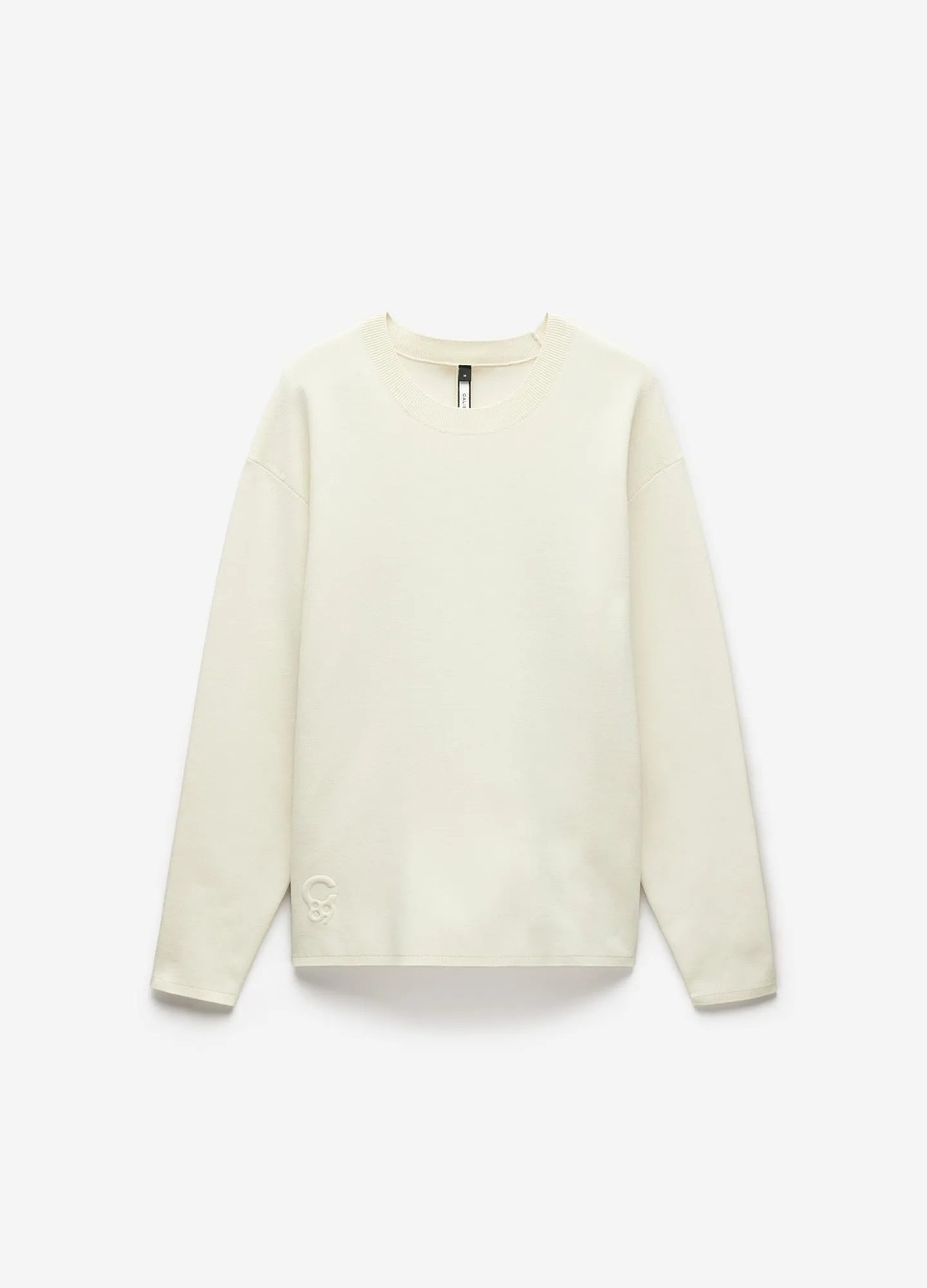 Relaxed Crew Neck Sweater Bone sold by Calibre product image thumbnail 2