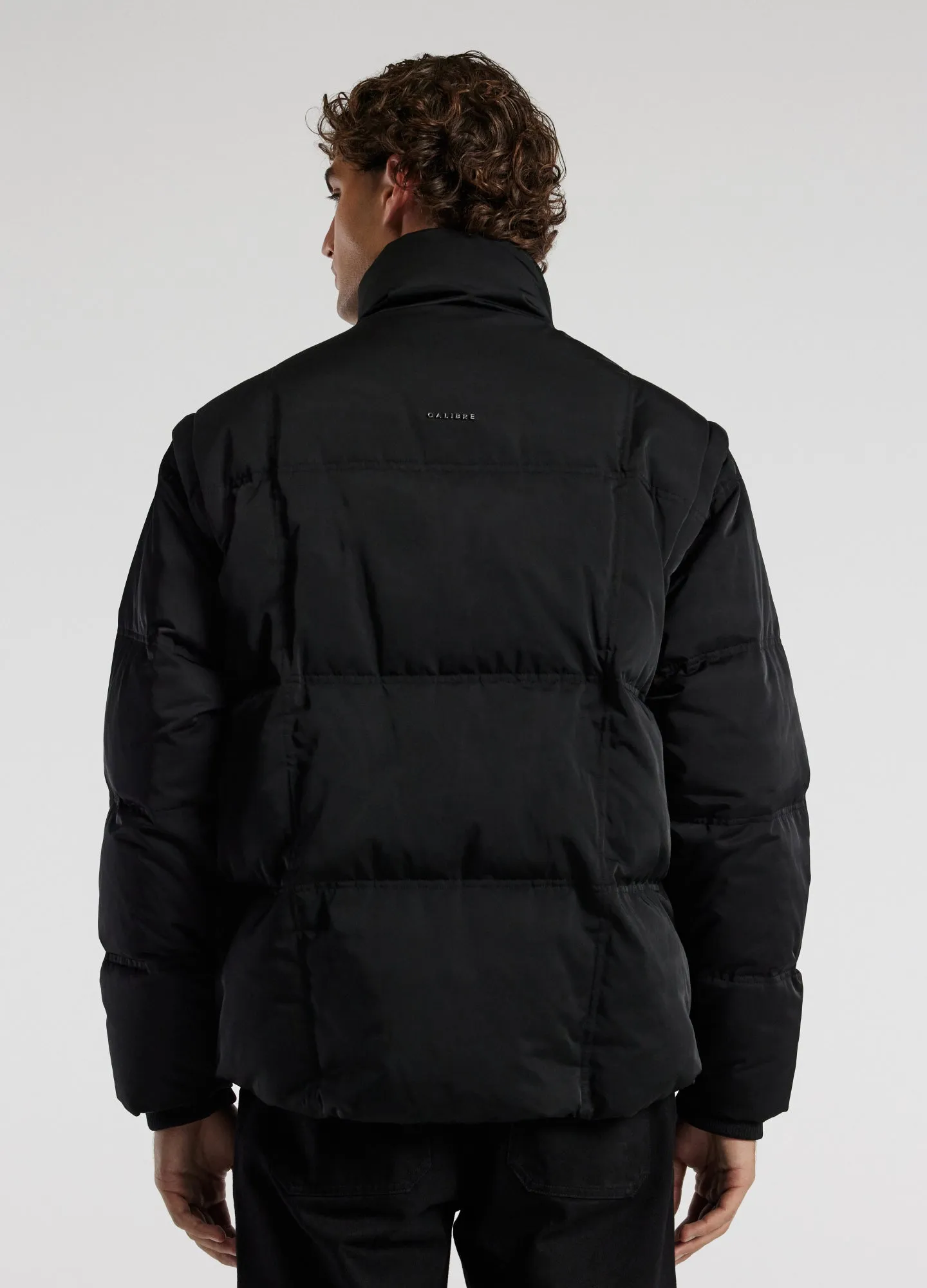 Puffer Jacket Black sold by Calibre product image thumbnail 5