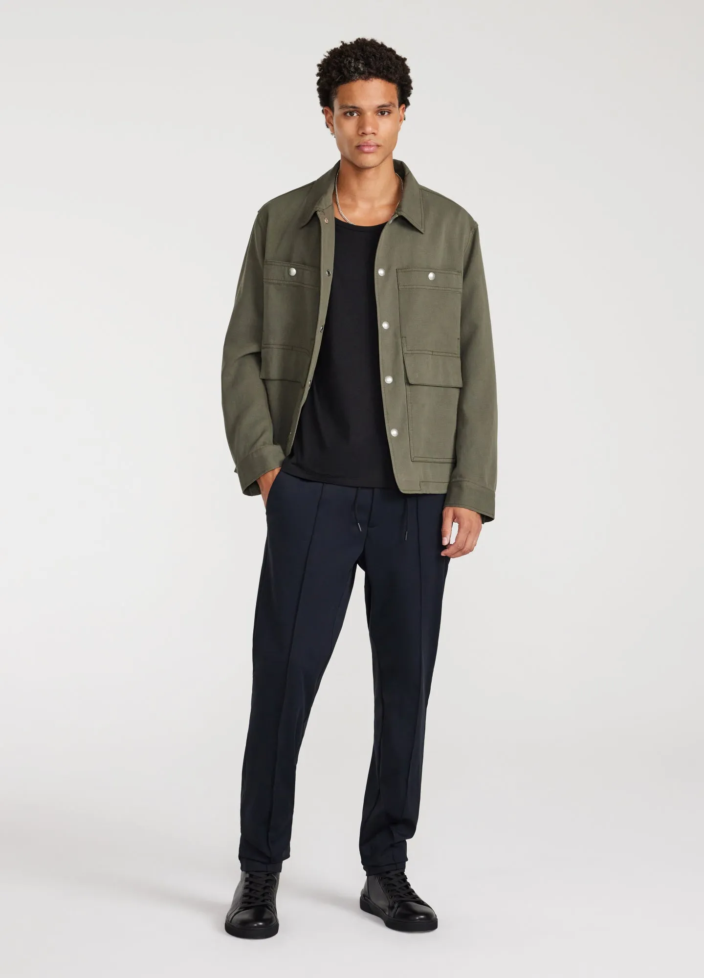 Performance Pintucked Pants Midnight sold by Calibre product image thumbnail 2