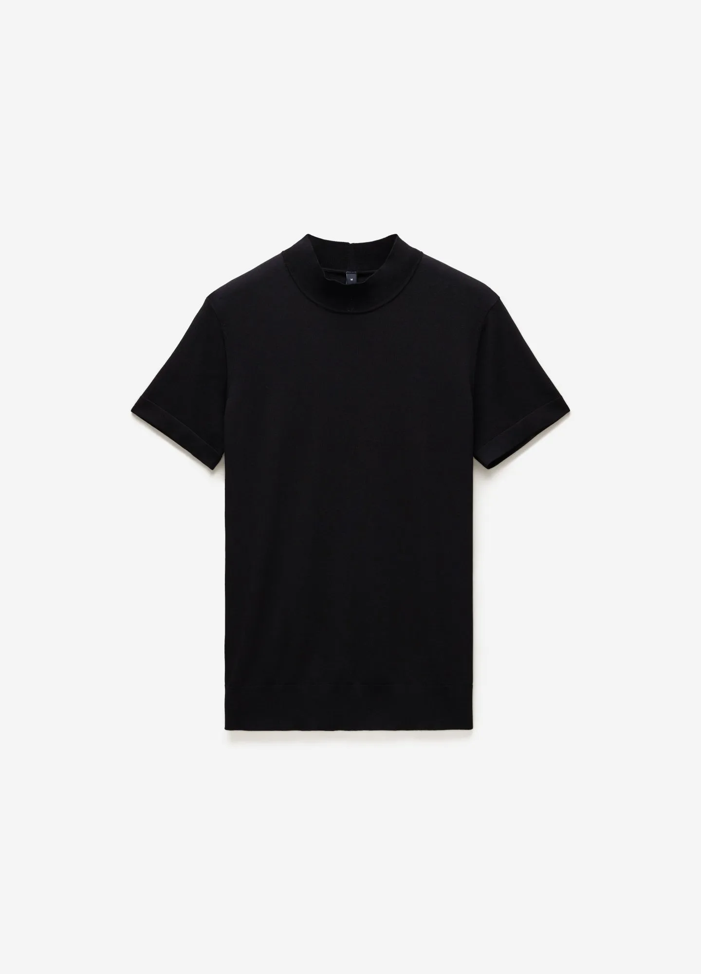 Slim Tech Knit T-shirt Black sold by Calibre
