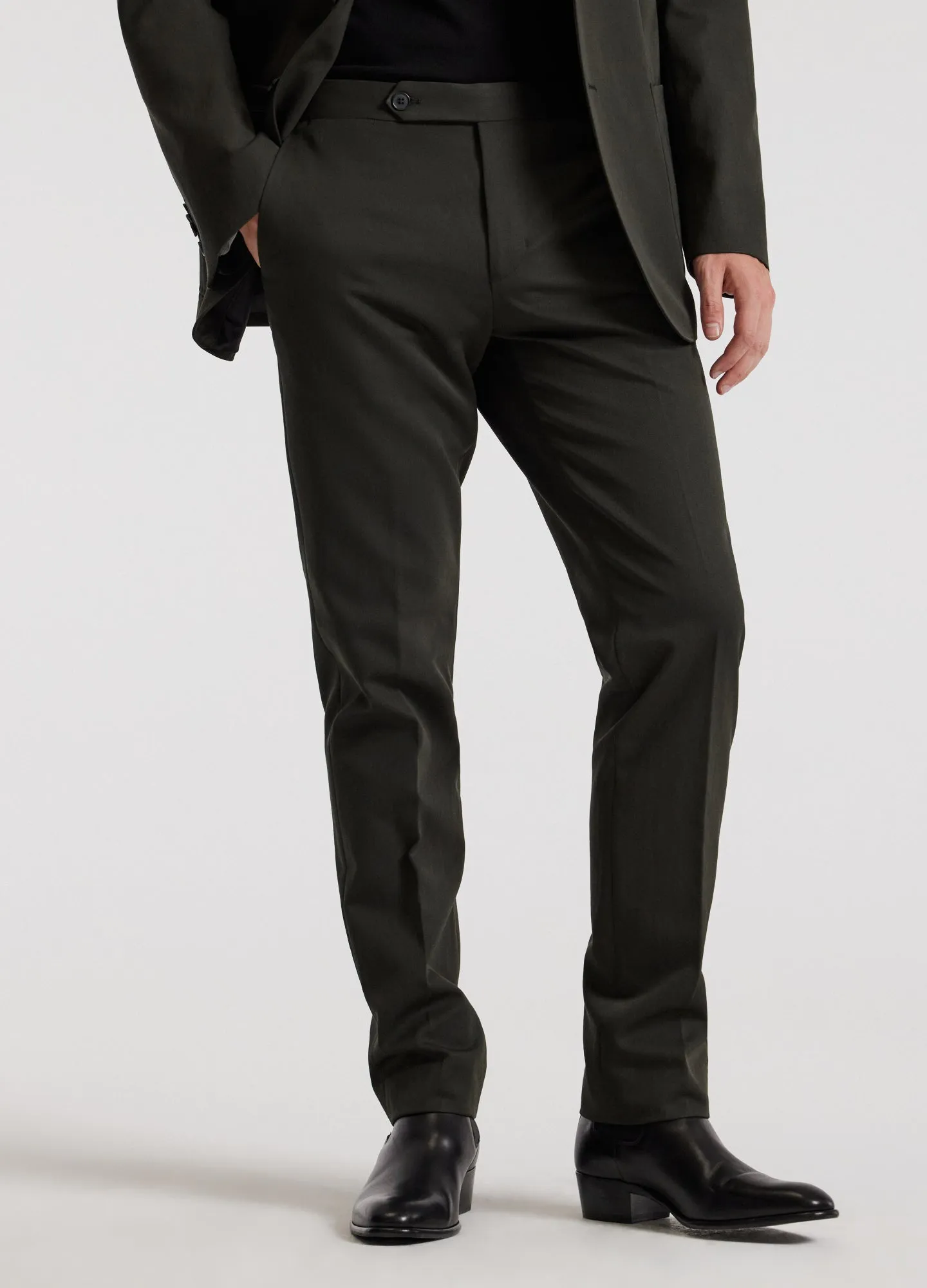 Tech Wool Dress Pants Dark Green sold by Calibre product image thumbnail 3