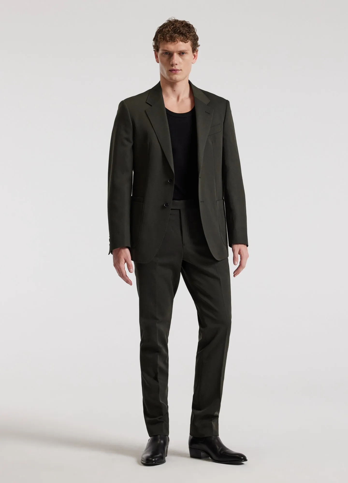 Tech Wool Dress Pants Dark Green sold by Calibre product image thumbnail 2