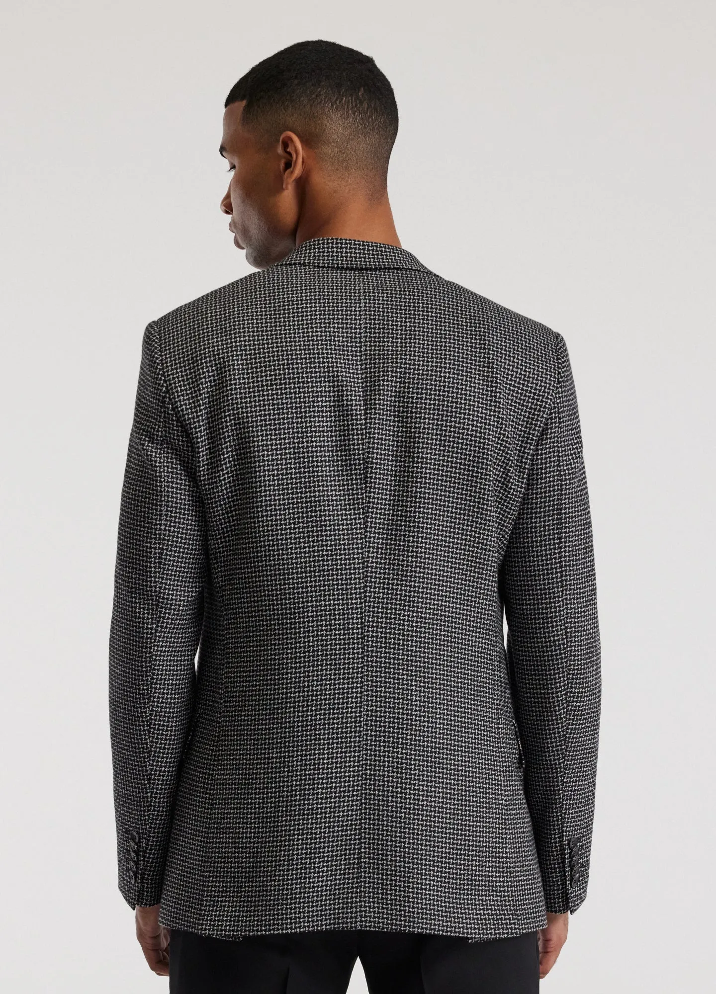 Weave Check Blazer Black sold by Calibre product image thumbnail 5