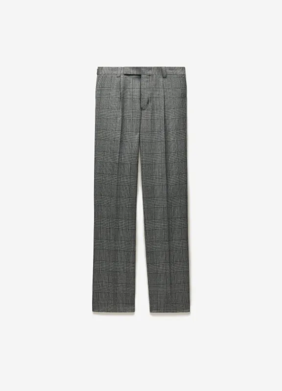 Glen Check Suit Pants Grey sold by Calibre