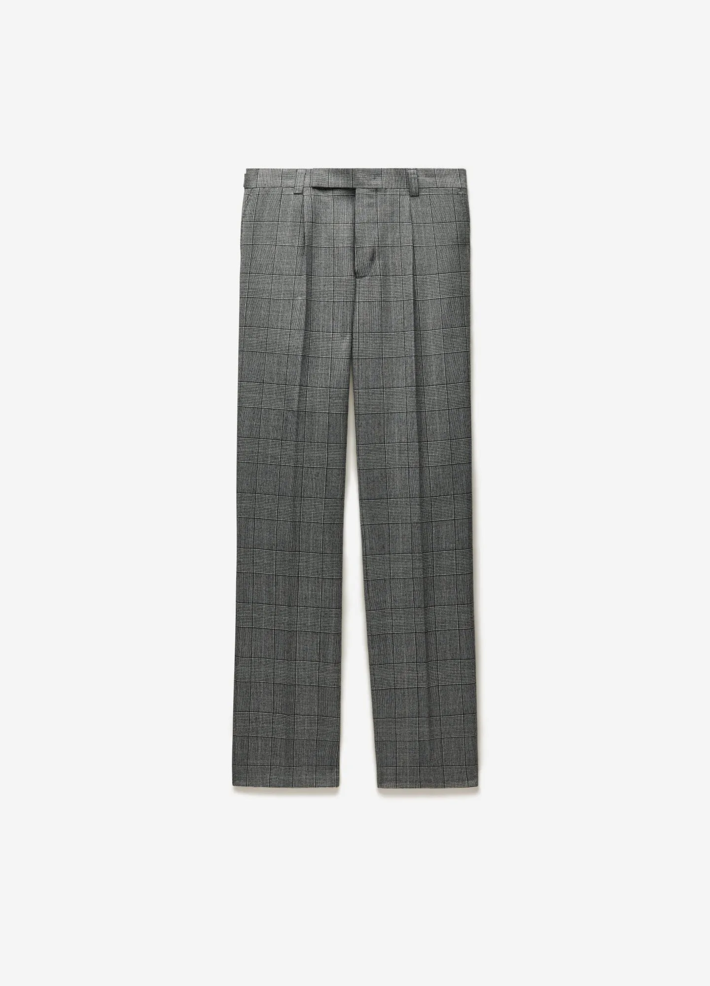 Glen Check Suit Pants Grey sold by Calibre