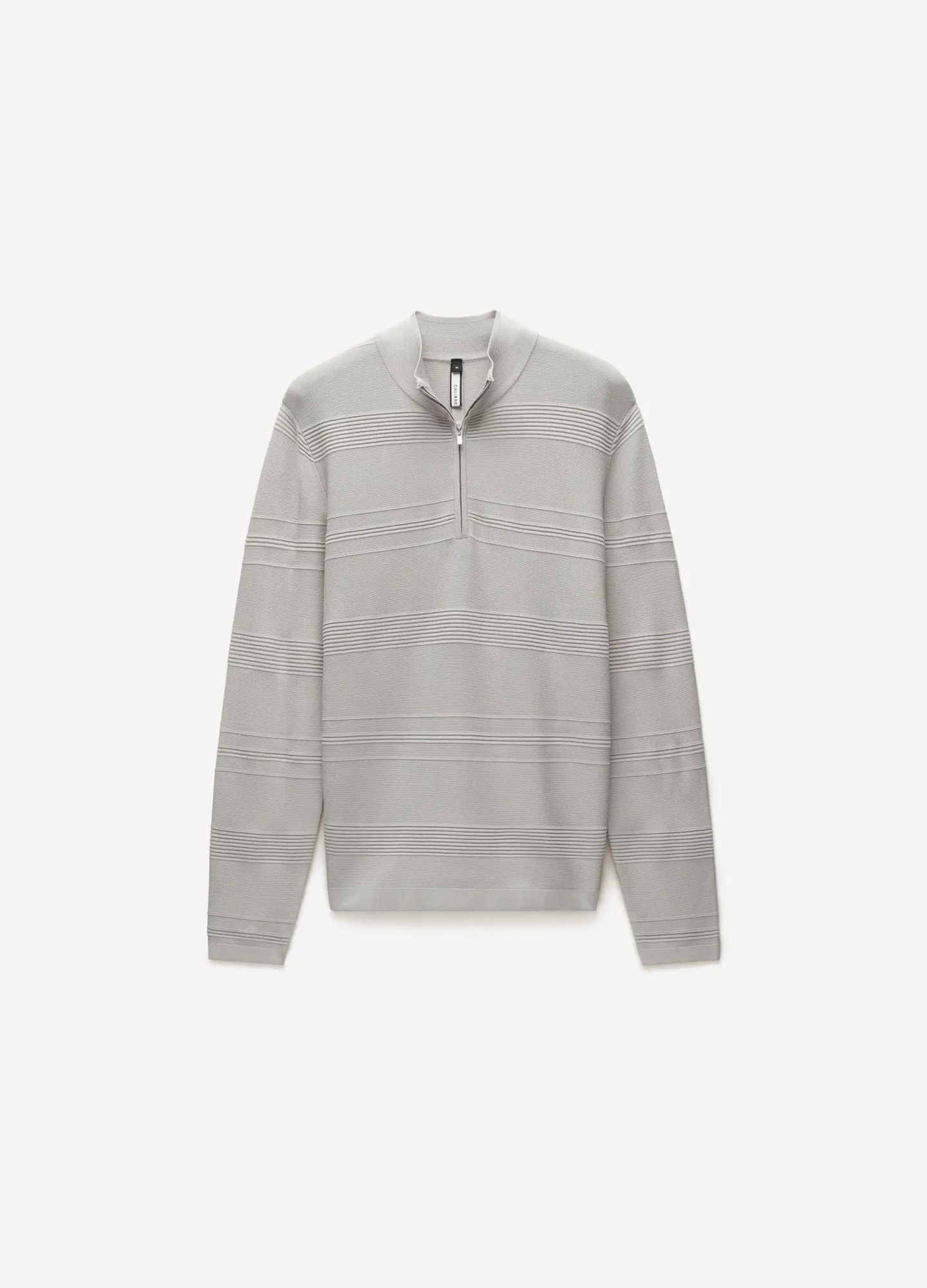 Quarter Zip Sweater Silver sold by Calibre