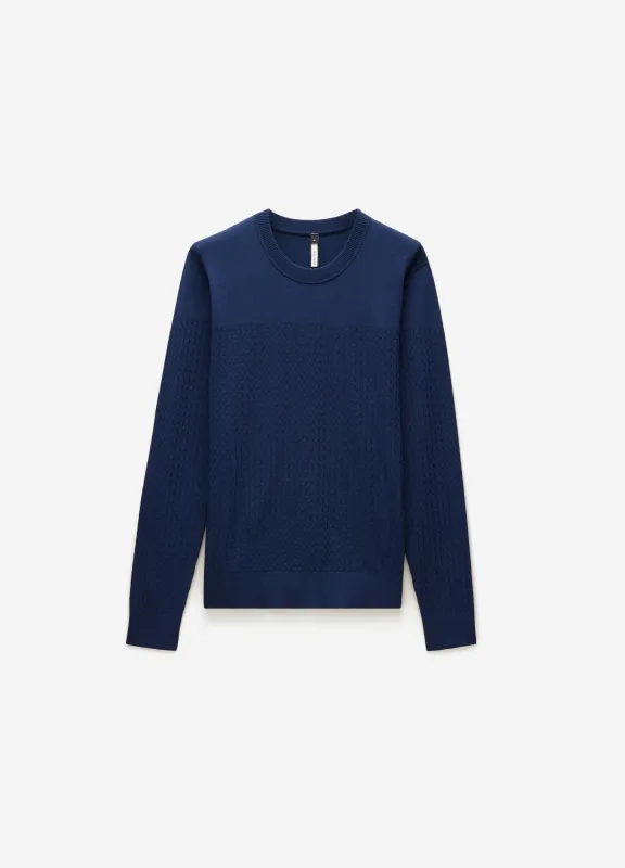 High Tech Crew Sweater Delft Blue sold by Calibre