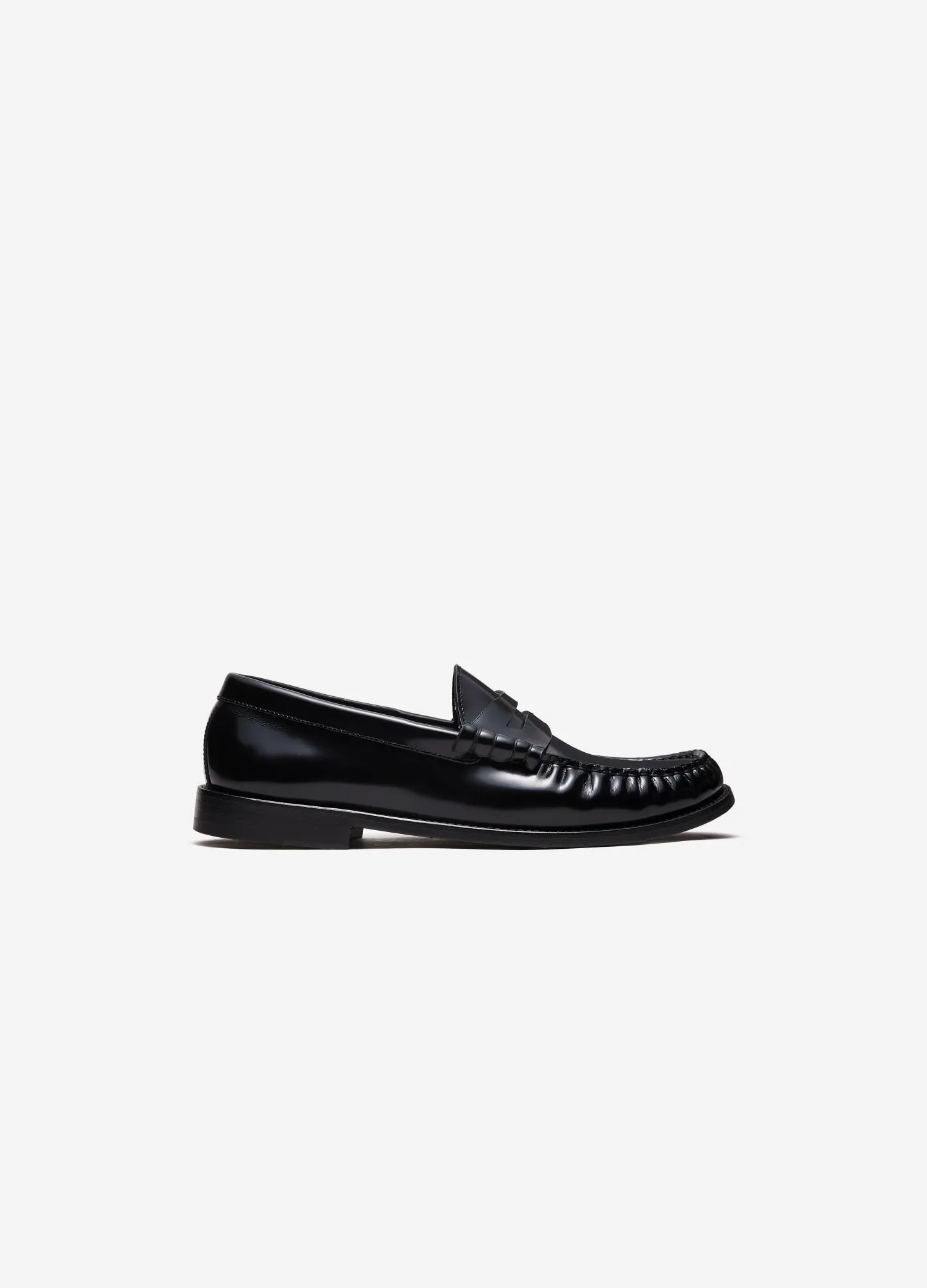 Handmade Penny Loafer Black sold by Calibre