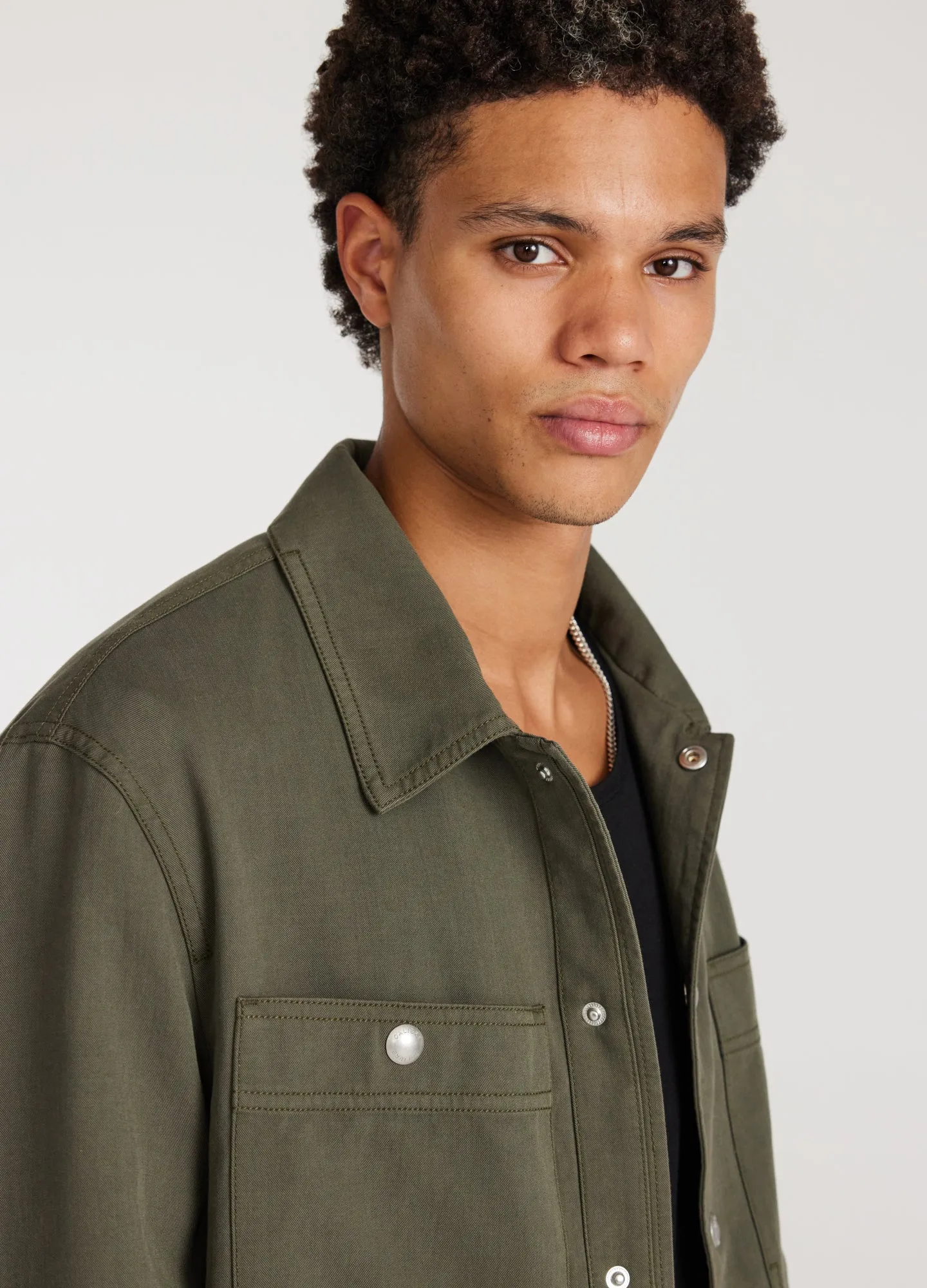 Utility Jacket Light Khaki sold by Calibre product image thumbnail 4