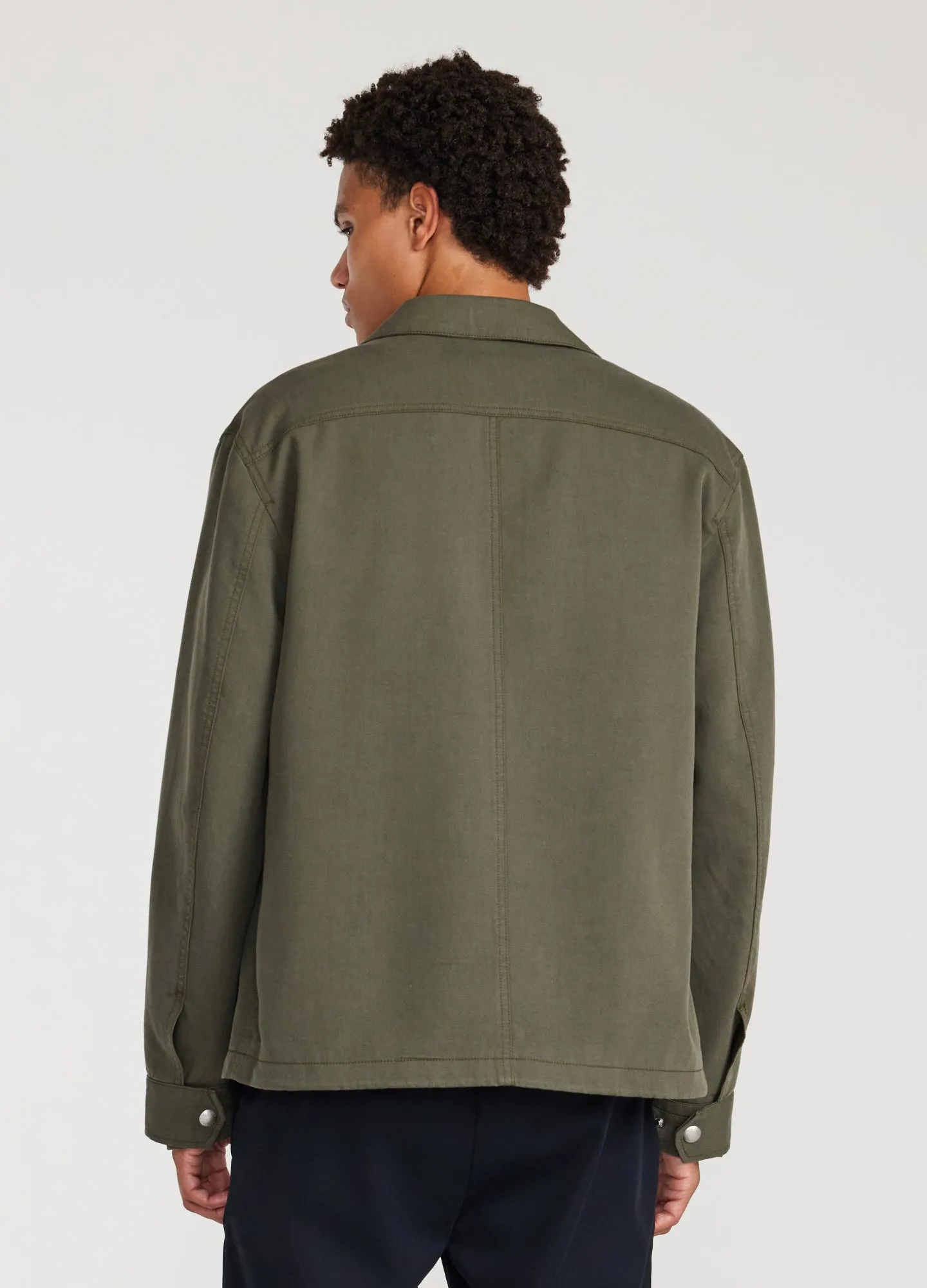 Utility Jacket Light Khaki sold by Calibre product image thumbnail 5