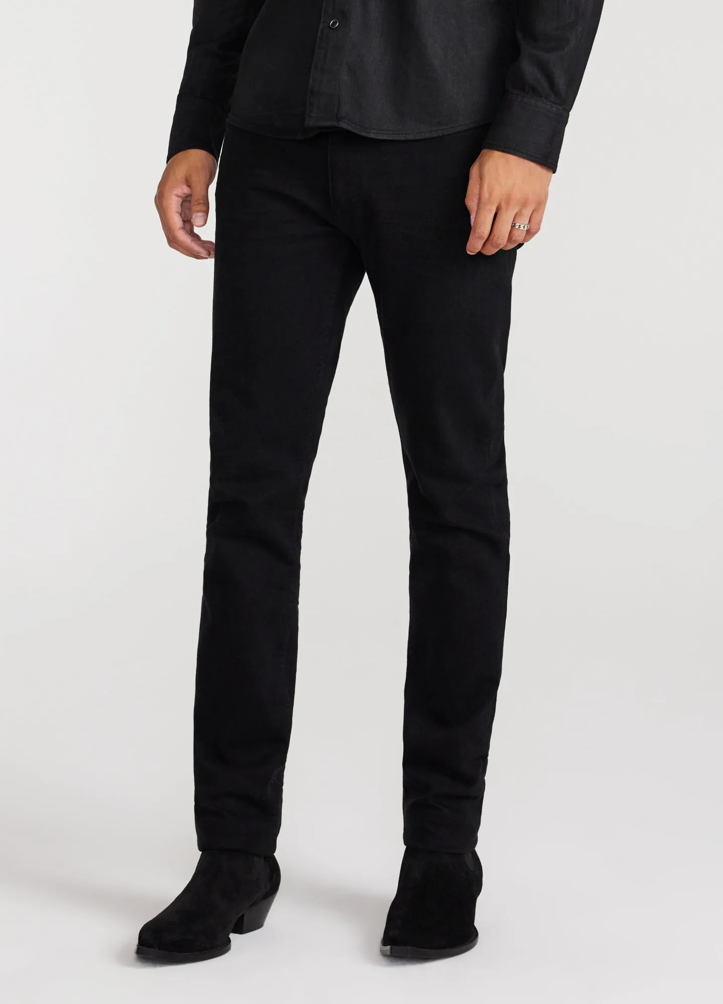 Skinny Fit Denim Jeans Black sold by Calibre product image thumbnail 3