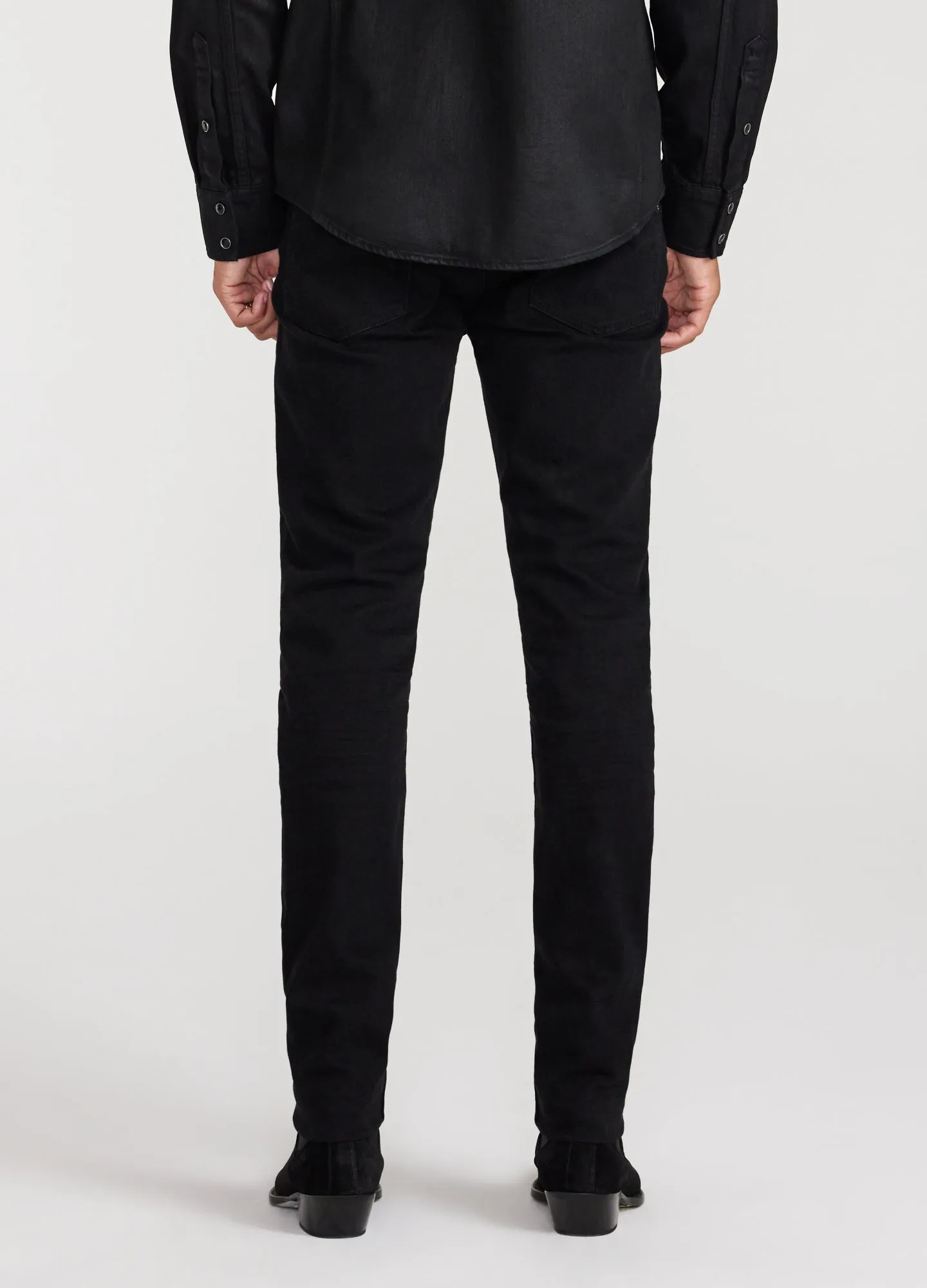 Skinny Fit Denim Jeans Black sold by Calibre product image thumbnail 4