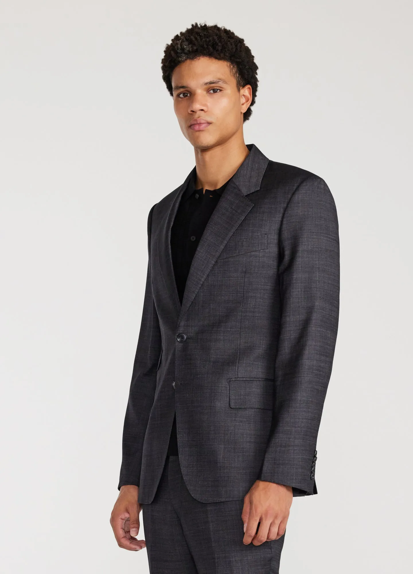 Refined Thatch Suit Jacket Granite sold by Calibre product image thumbnail 3