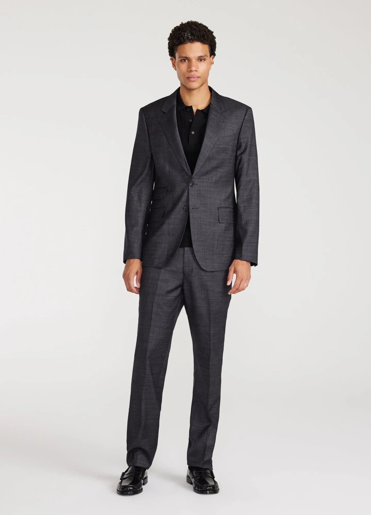 Refined Thatch Suit Jacket Granite sold by Calibre product image thumbnail 2