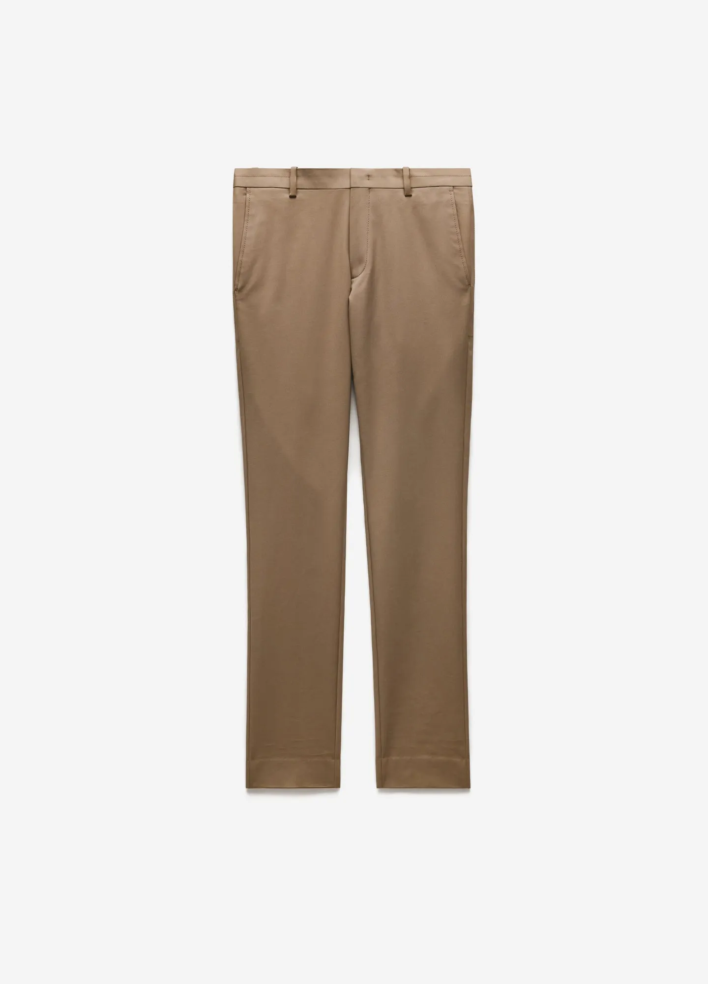 Tech Cotton Stretch Slim Pants Latte sold by Calibre