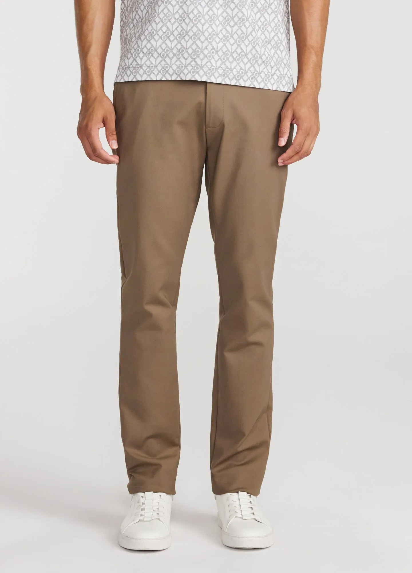 Tech Cotton Stretch Slim Pants Latte sold by Calibre product image thumbnail 3