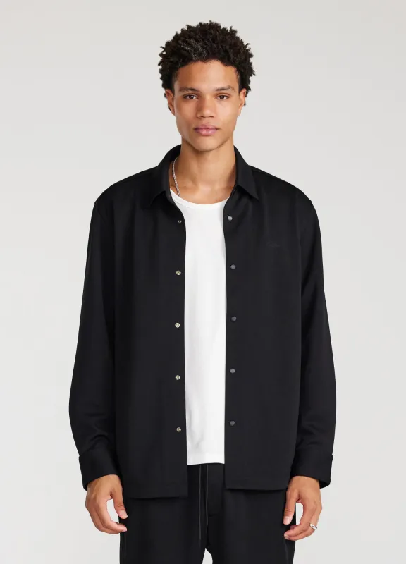 Tech Jersey Overshirt Black made by Calibre