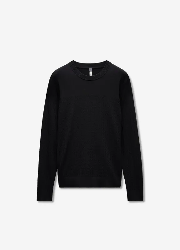 High Tech Crew Sweater Black sold by Calibre