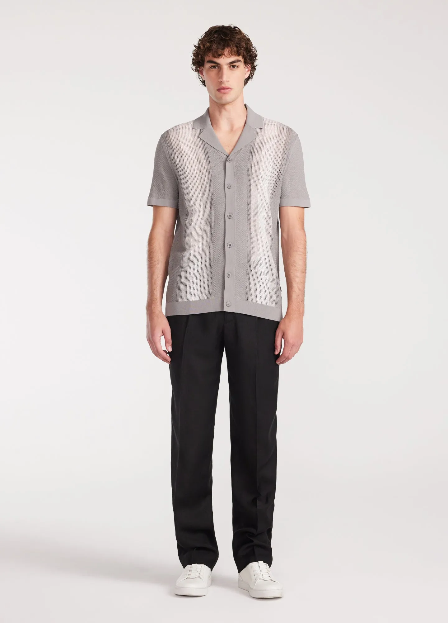 Relaxed Pleated Soft Pants Black sold by Calibre product image thumbnail 2