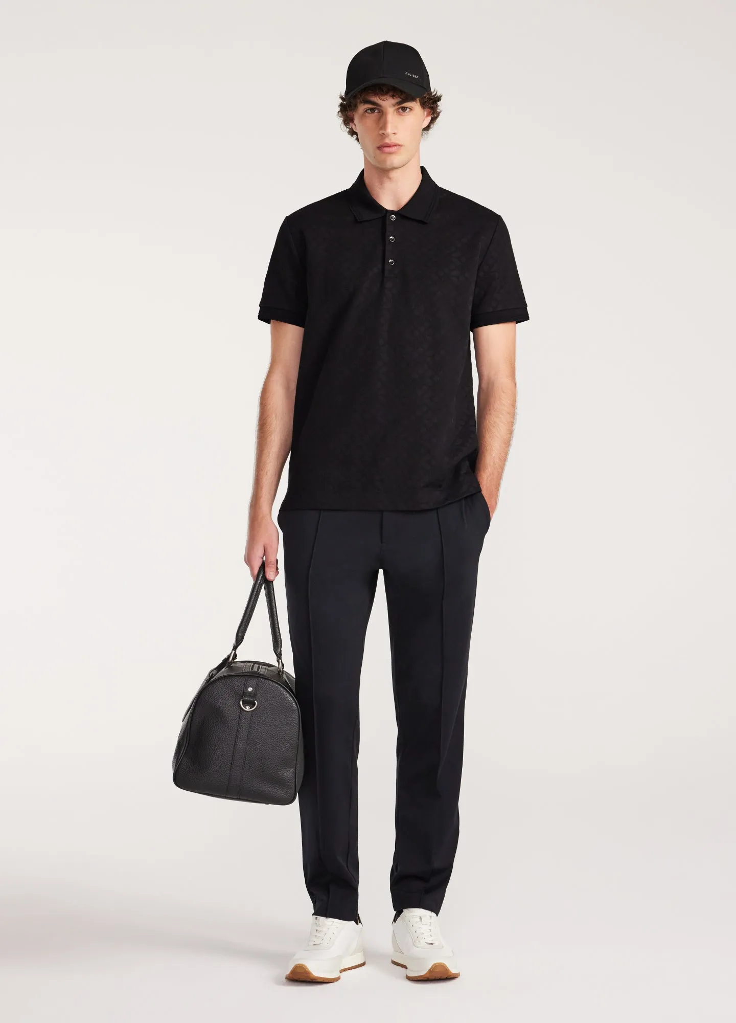 Solid Monogram Polo Black sold by Calibre product image thumbnail 2